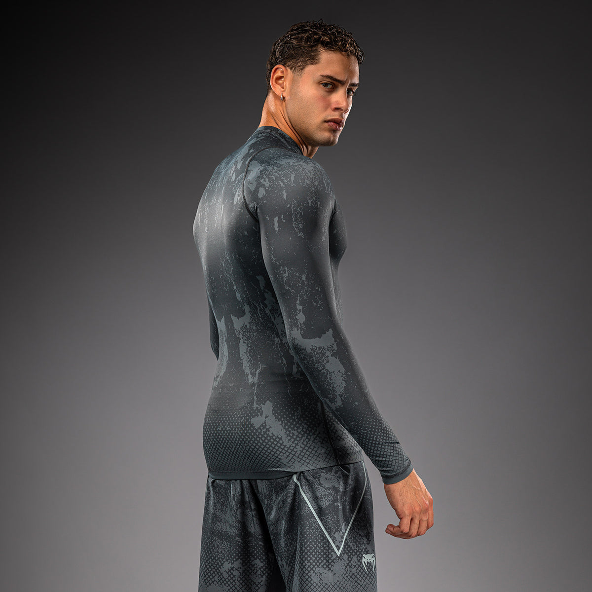 Rashguard à manches longues Venum x Batman - Noir/Gris/Rouge