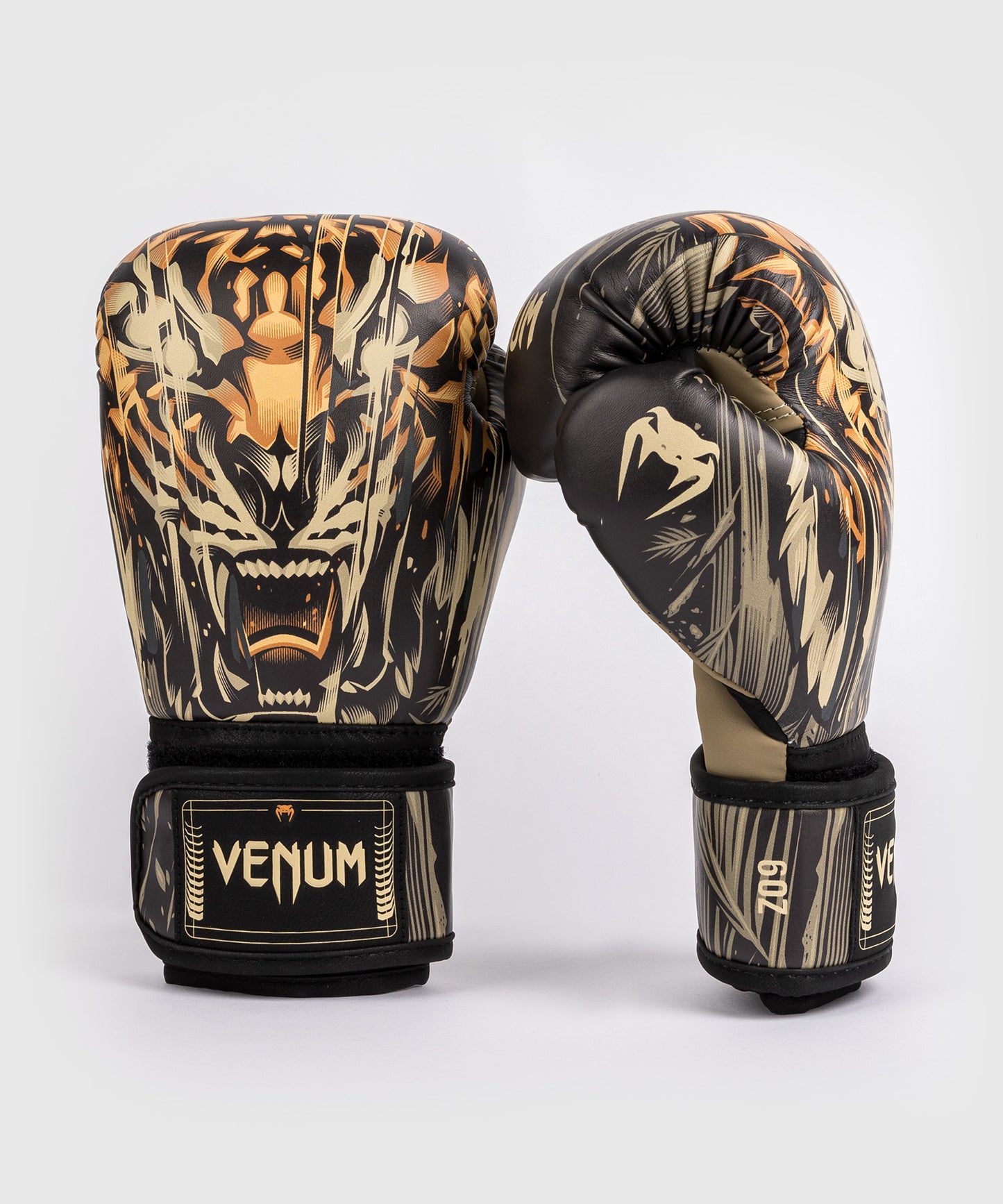 Gants de Boxe Venum Tiger pour Enfants - Noir/Orange Néon - product-type_Gants de boxe