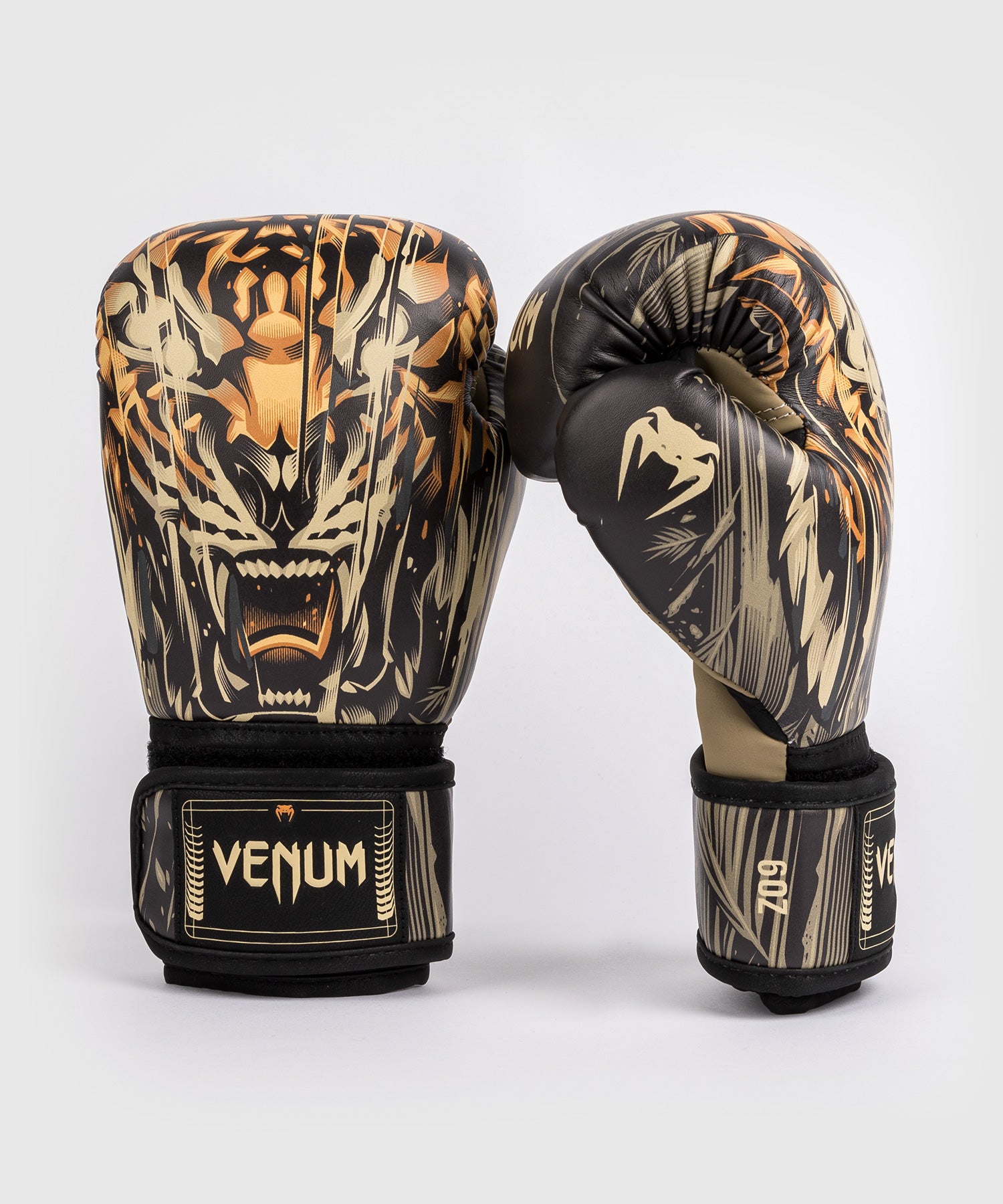 Gants de Boxe Venum Tiger pour Enfants - Noir/Orange Néon - product-type_Gants de boxe