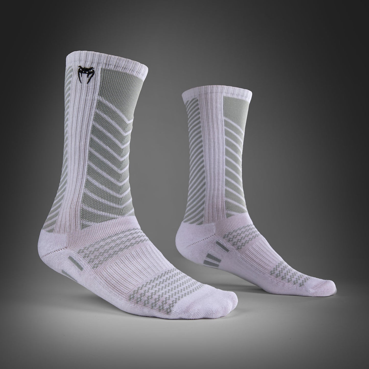 Chaussettes Longues Venum Vector - Blanc/Gris - product-type_Chaussettes