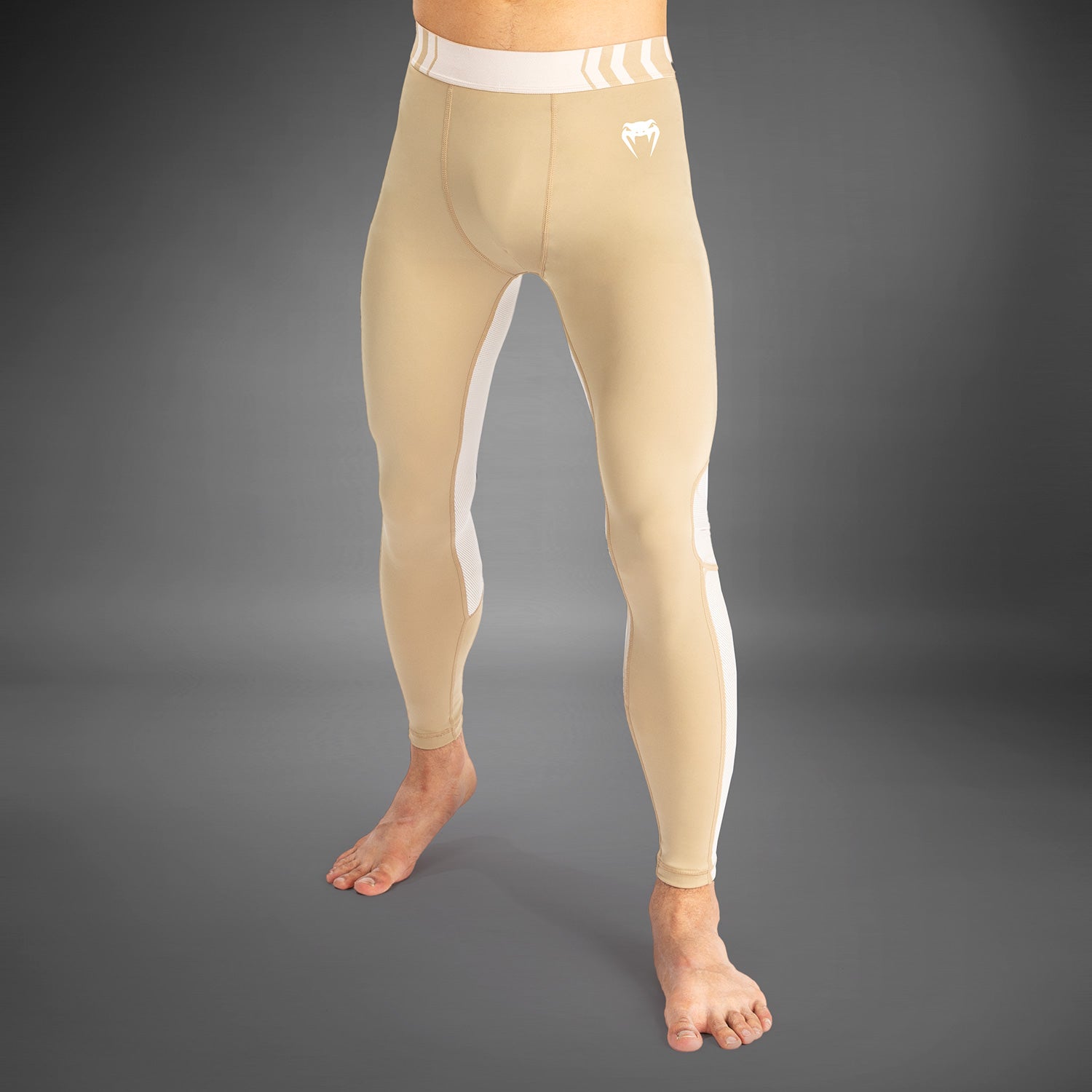 Pantalon de Compression pour Hommes Venum Tempest - Beige/Sable - product-type_Pantalons de Compression