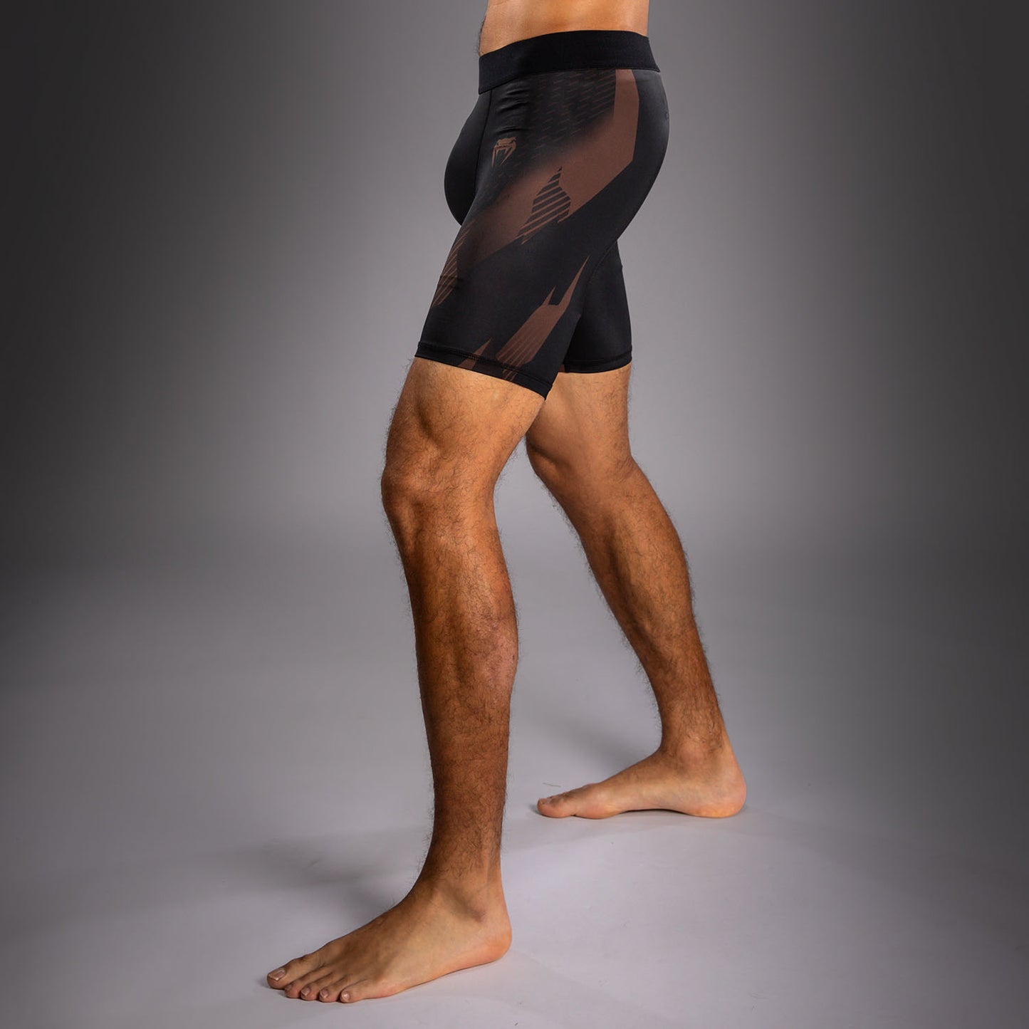 Short de Compression Venum No-Gi 6.0 - Noir/Marron