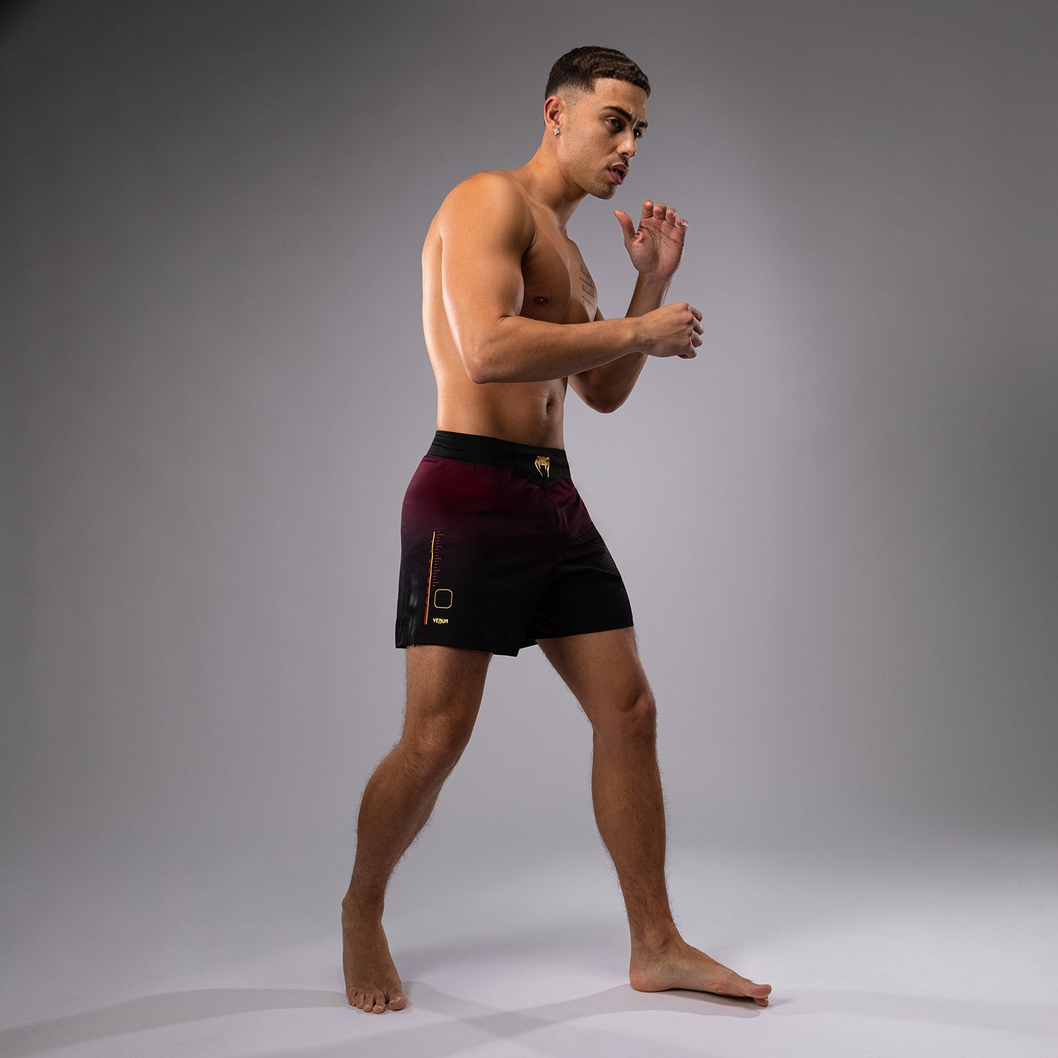 Short de Combat Venum Tactical XT- Noir/Bordeaux/Or - product-type_Shorts de MMA