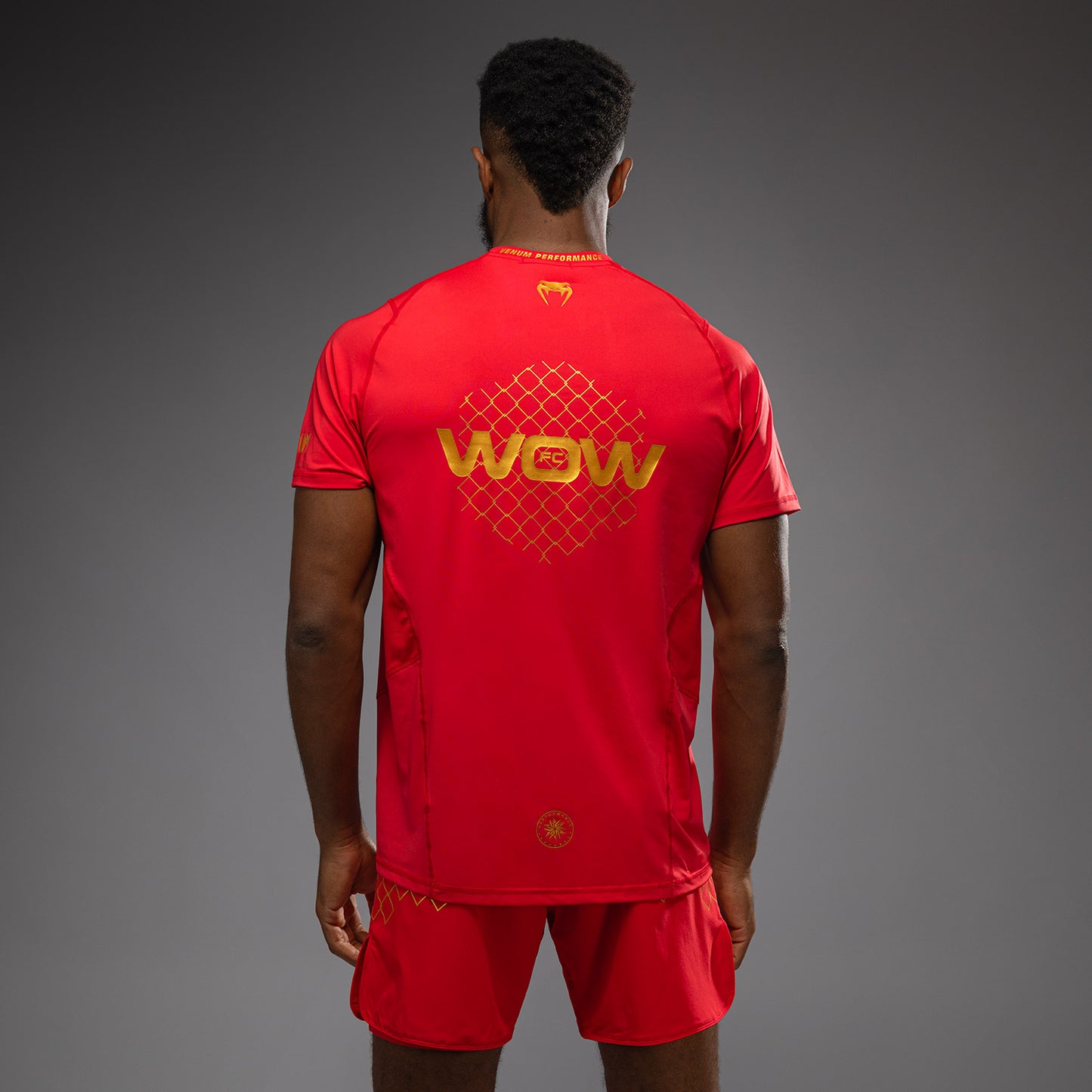 T-shirt Dry-Tech Venum x WOW FC - Rouge/Or - product-type_T-Shirts Dry Tech