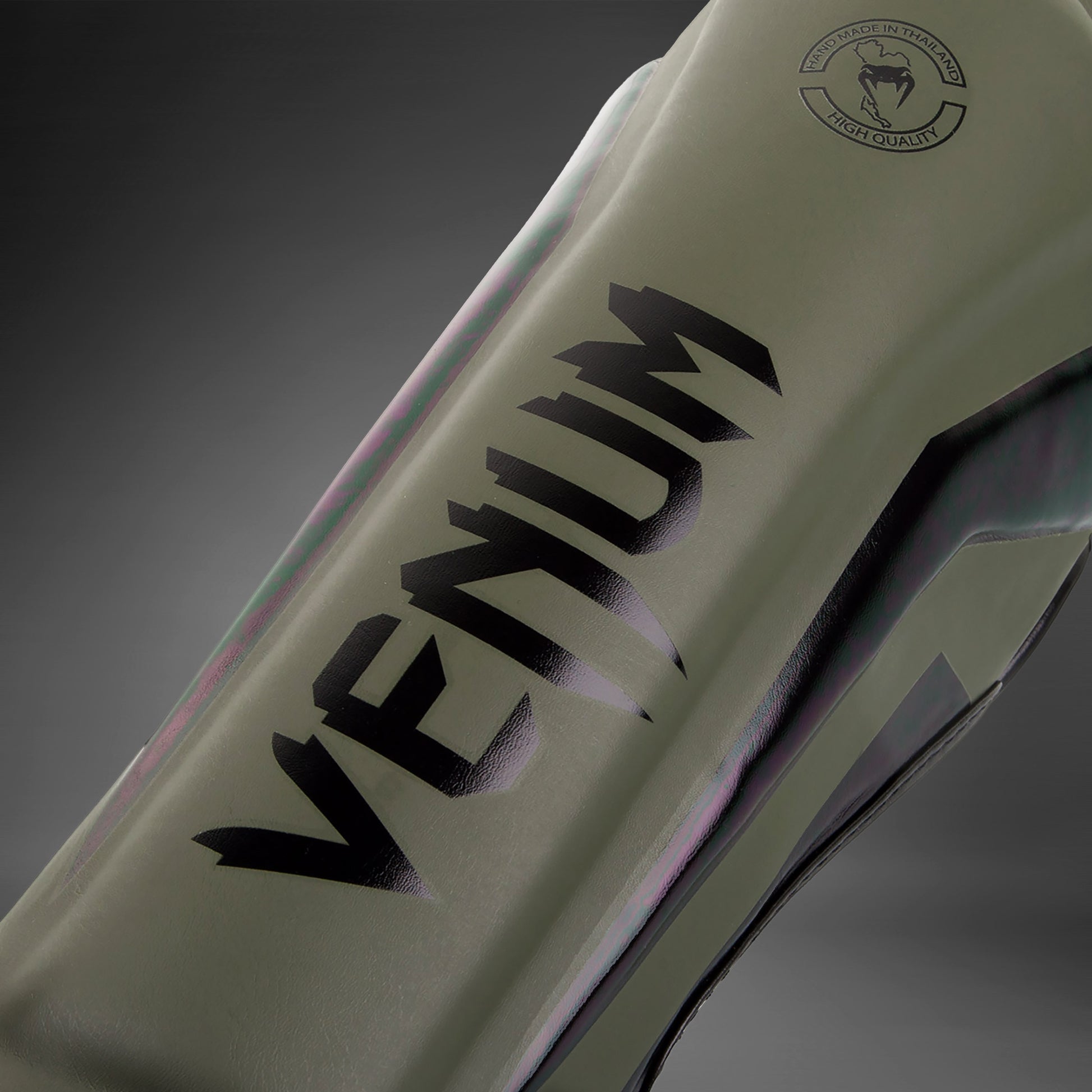 Protège-tibias Venum Elite - Kaki/Noir - product-type_Protège-tibias