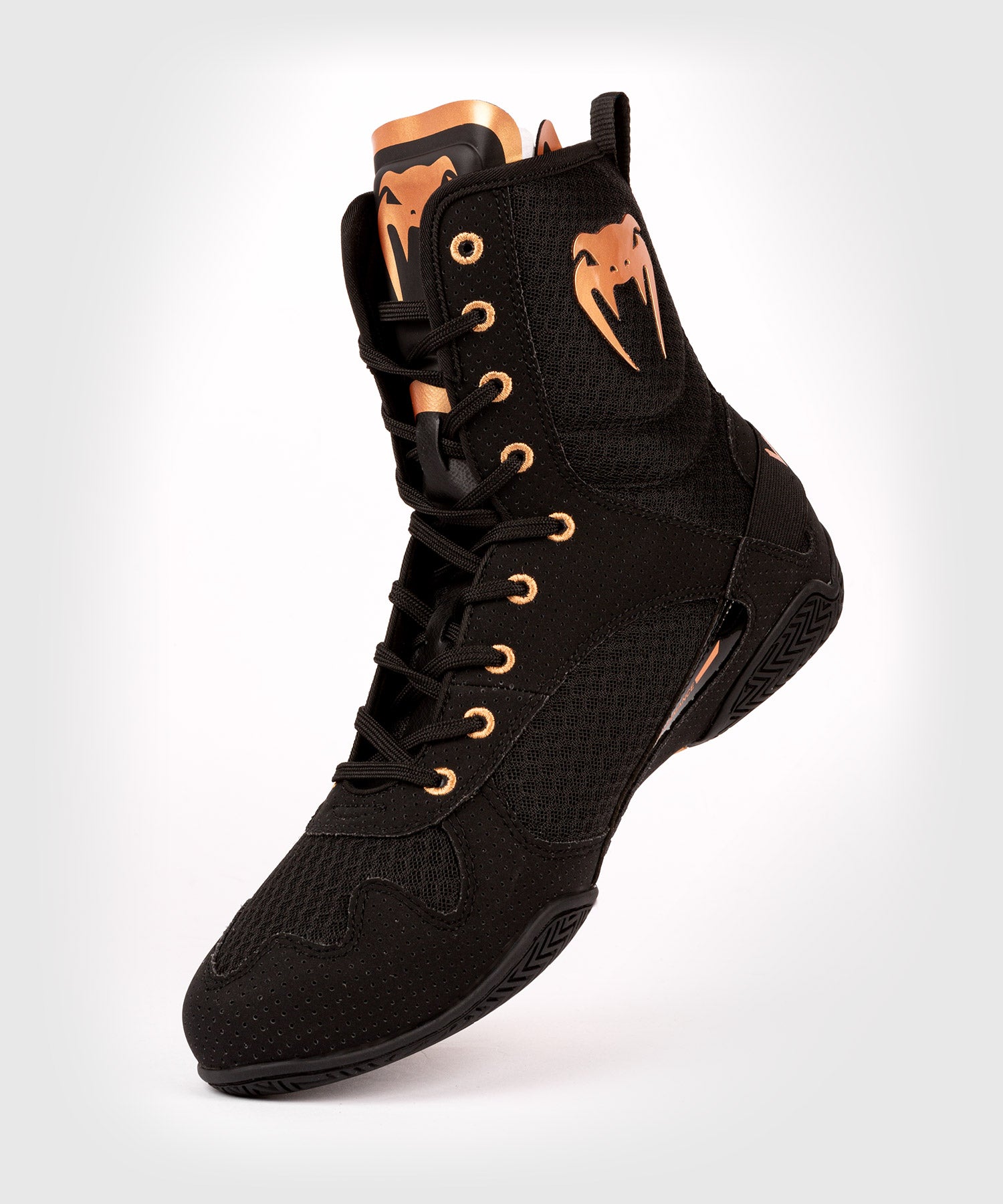 Chaussures de Boxe Venum Elite – Noir/Bronze - product-type_Chaussures de boxe