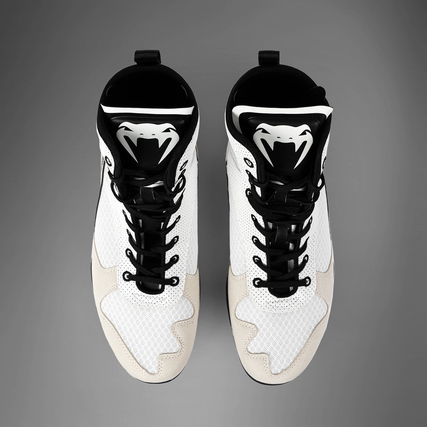 Chaussures De Boxe Venum Elite – Blanc/Noir - product-type_Chaussures de boxe