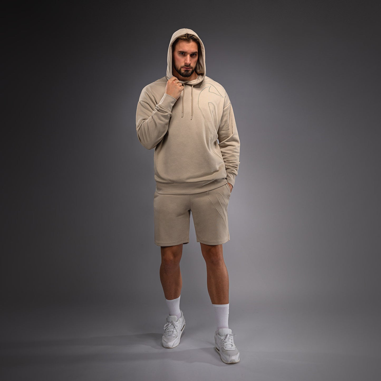 Sweat à capuche Venum Giant 3D – Beige - product-type_Sweatshirts