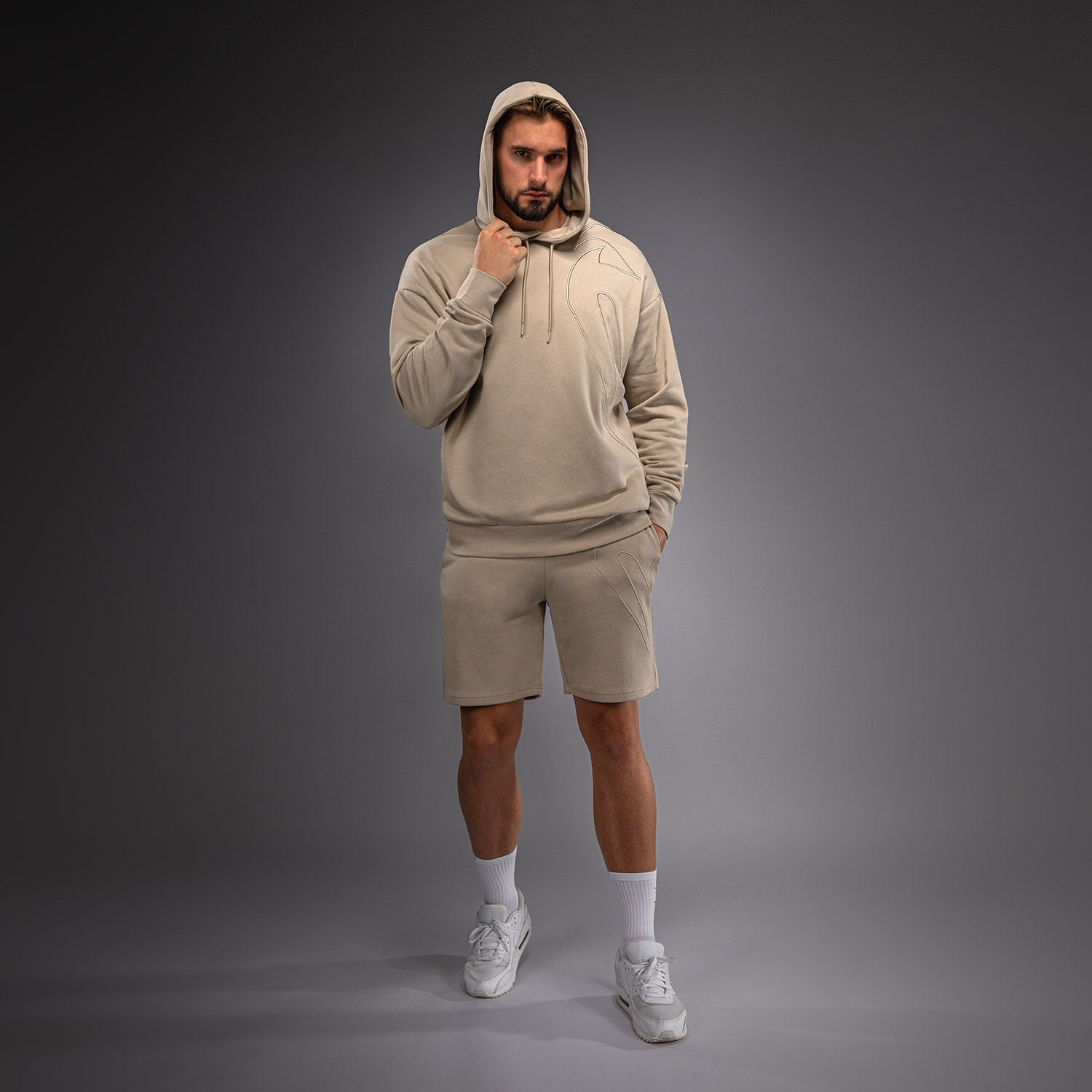 Sweat à capuche Venum Giant 3D – Beige - product-type_Sweatshirts