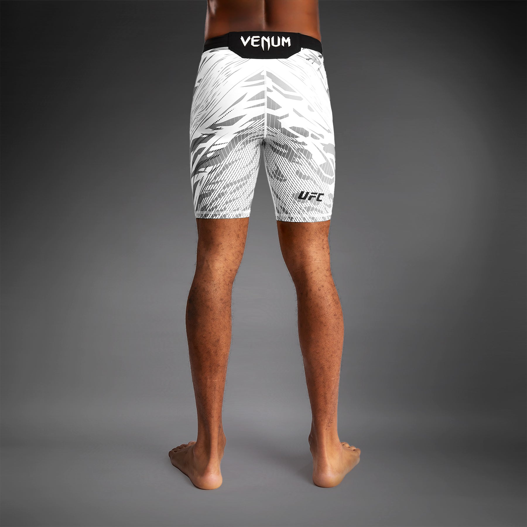 Shorts Vale Tudo pour Hommes UFC Fusion by Venum Personnalisé Authentic Fight Night - Blanc - product-type_Shorts de MMA