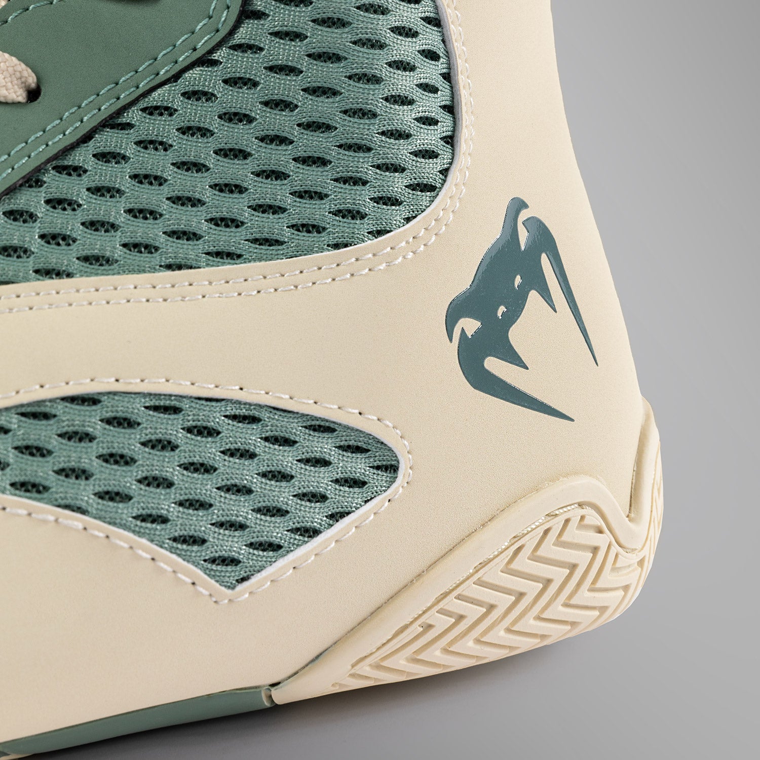 Chaussures de Boxe Venum Contender - Vert Aqua/Ivoire - product-type_Chaussures de boxe