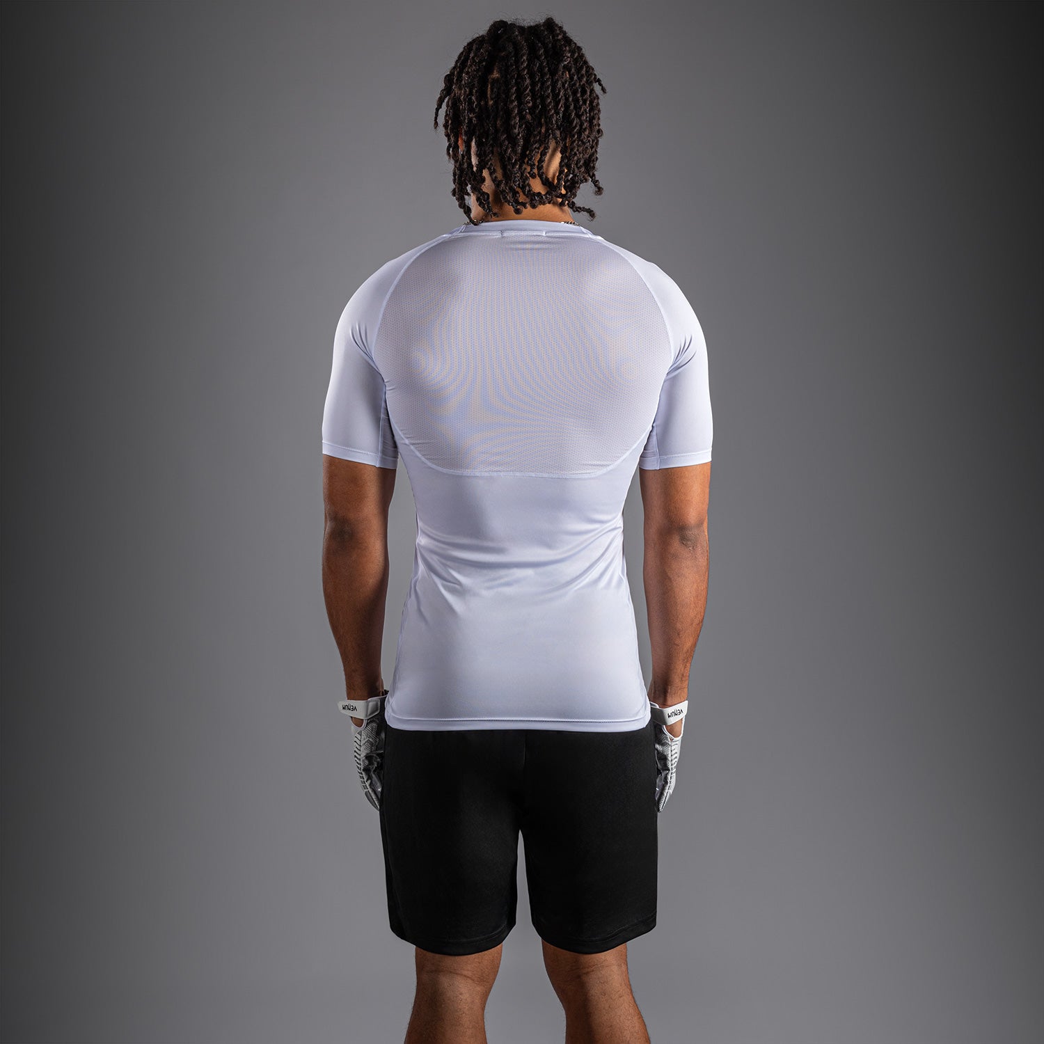 T-shirt de Compression Venum Lineup - Blanc/Noir - product-type_T-Shirts de Compression