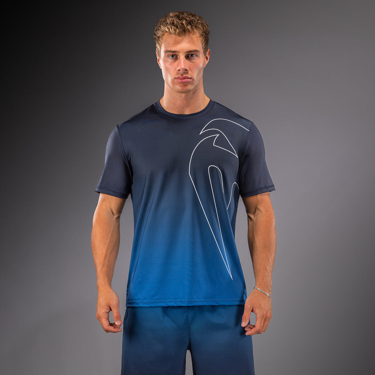 T-shirt Dry Tech Venum Giant Shift - Bleu marine foncé/Bleu