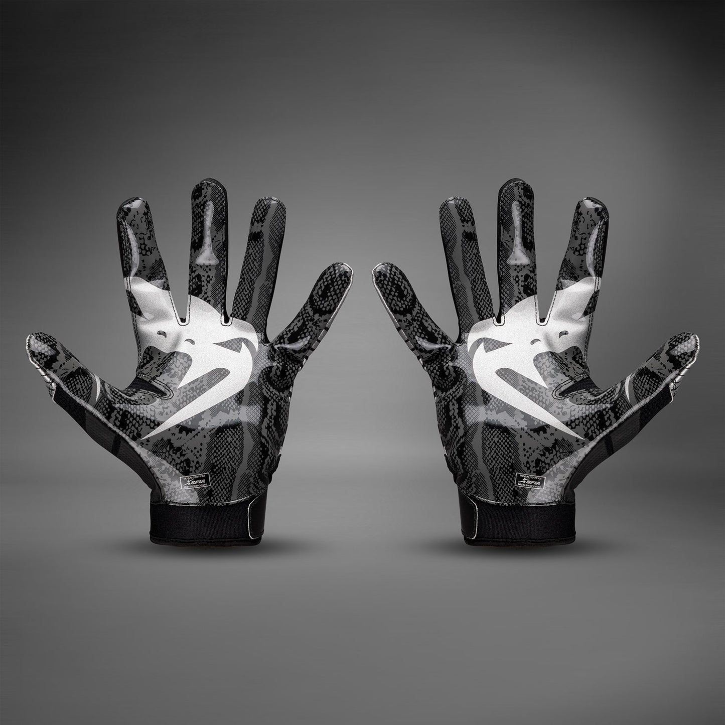 Gants de Football Venum Elite - Noir/Argent - product-type_Football Gloves