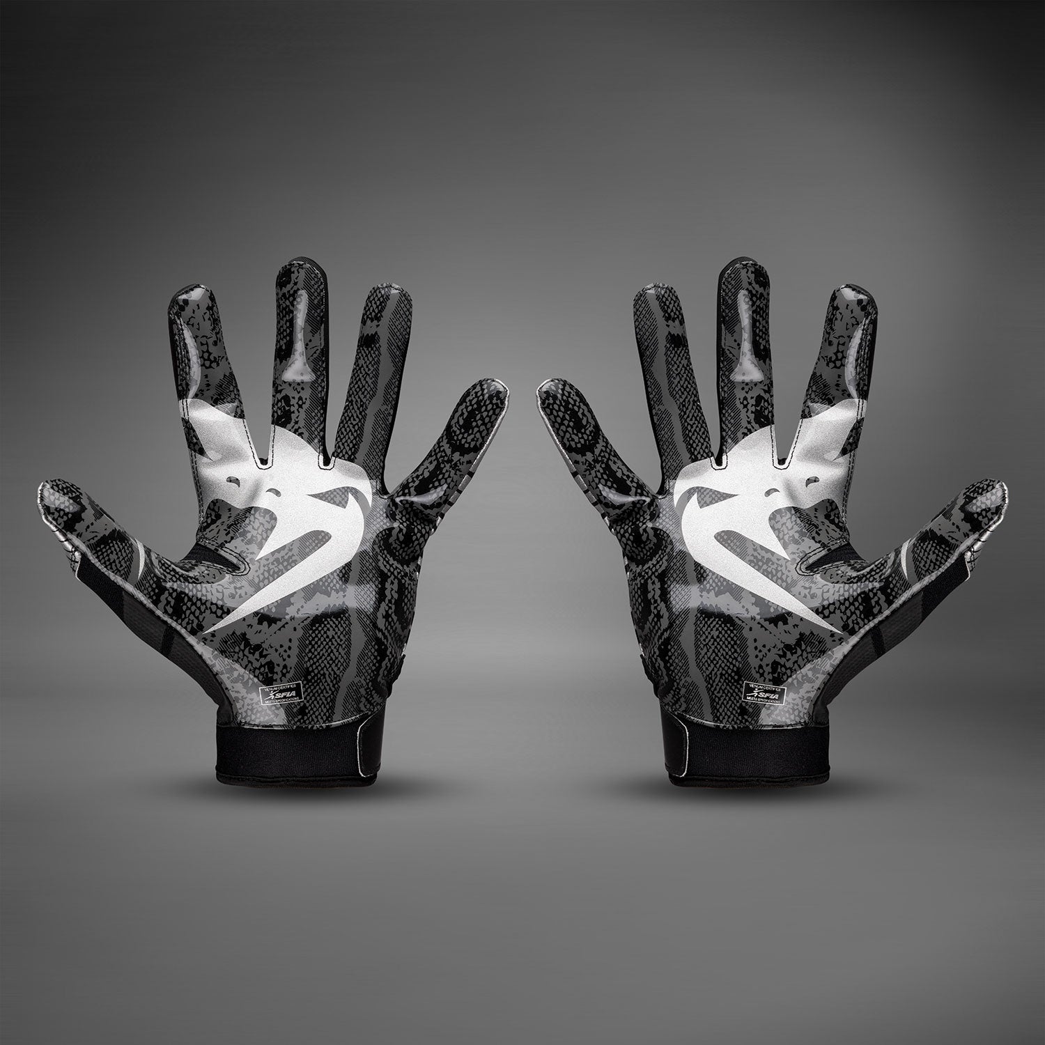 Gants de Football Venum Elite - Noir/Argent - product-type_Football Gloves