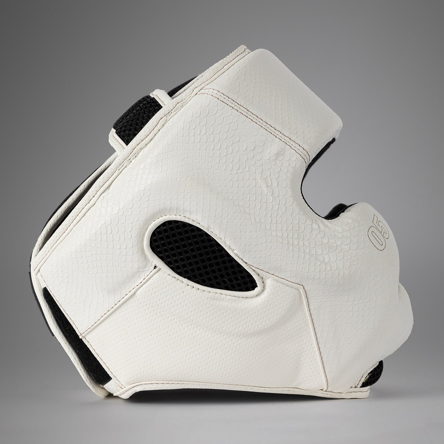 Casque de Protection Venum Impact Evo Scales – Ivoire - product-type_Casques de boxe