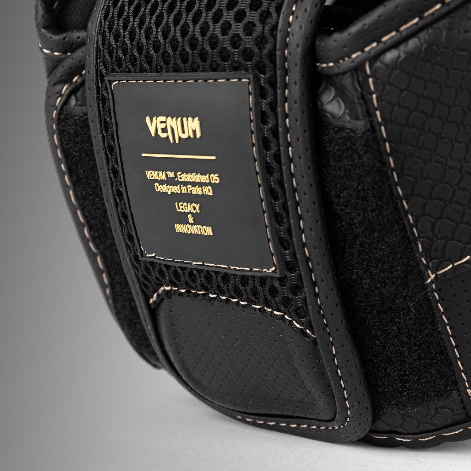 Casque de Protection Venum Impact Evo Scales – Noir - product-type_Casques de boxe