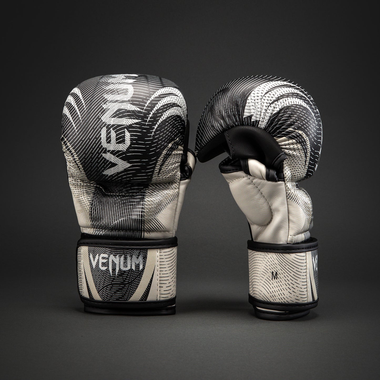 Gants de sparring Venum Galactic 3.0 - Blanc cassé/Noir