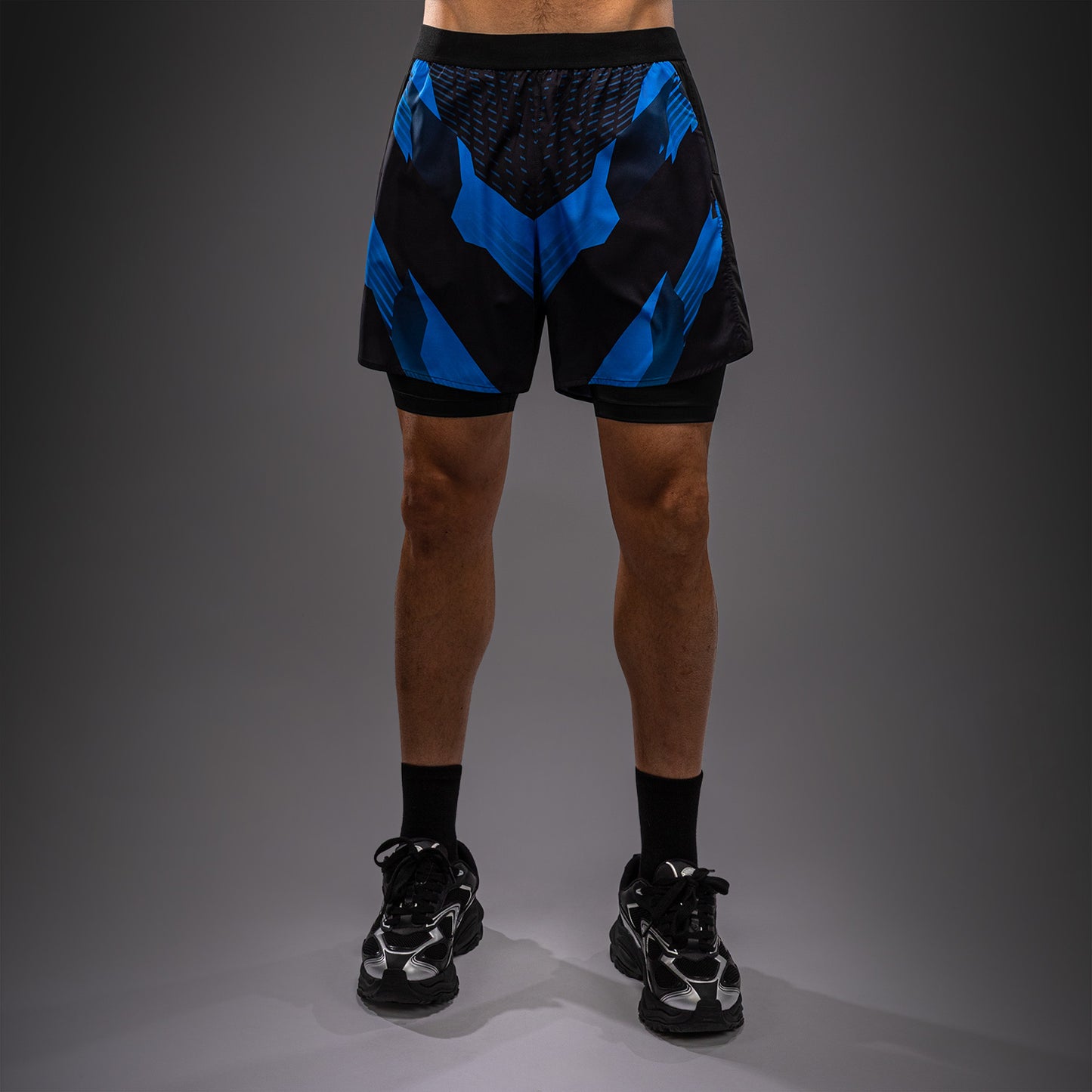 Short d’Entraînement Venum No-Gi 6.0 - Noir/Bleu