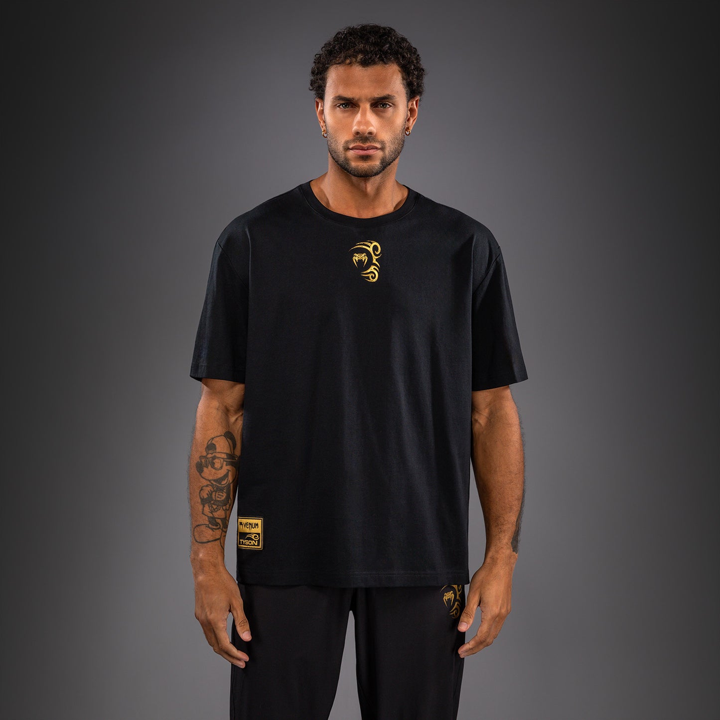T-shirt Venum x Mike Tyson Tiger - Noir/Or - product-type_T-Shirts