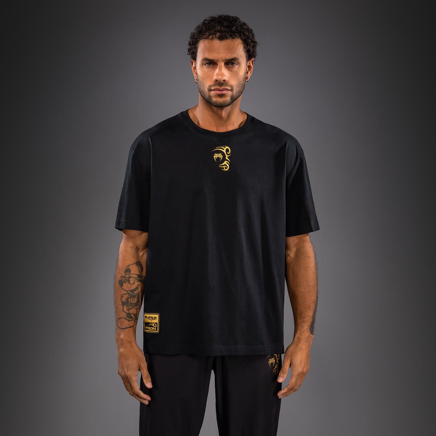 T-shirt Venum x Mike Tyson Tiger - Noir/Or - product-type_T-Shirts