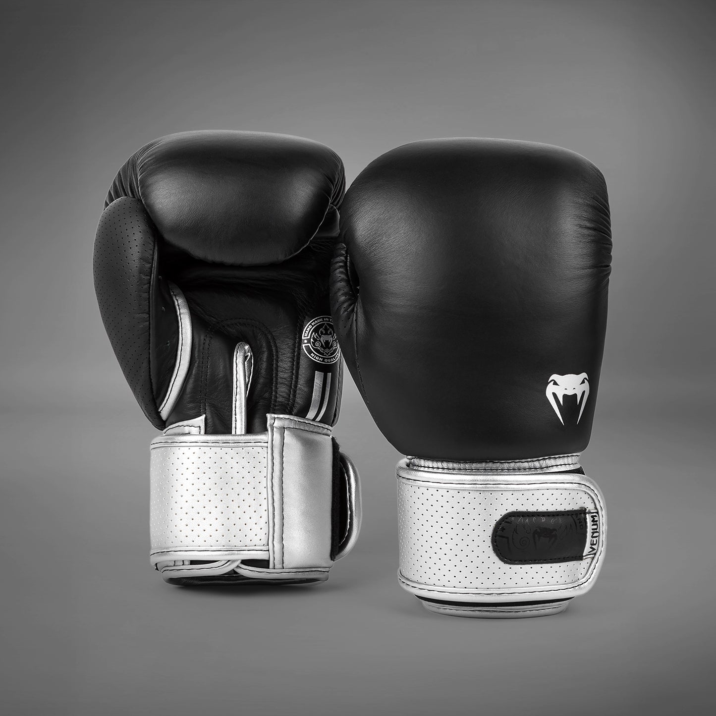 Gants de boxe Venum Power 2.0 - Noir/Argent - product-type_Gants de boxe