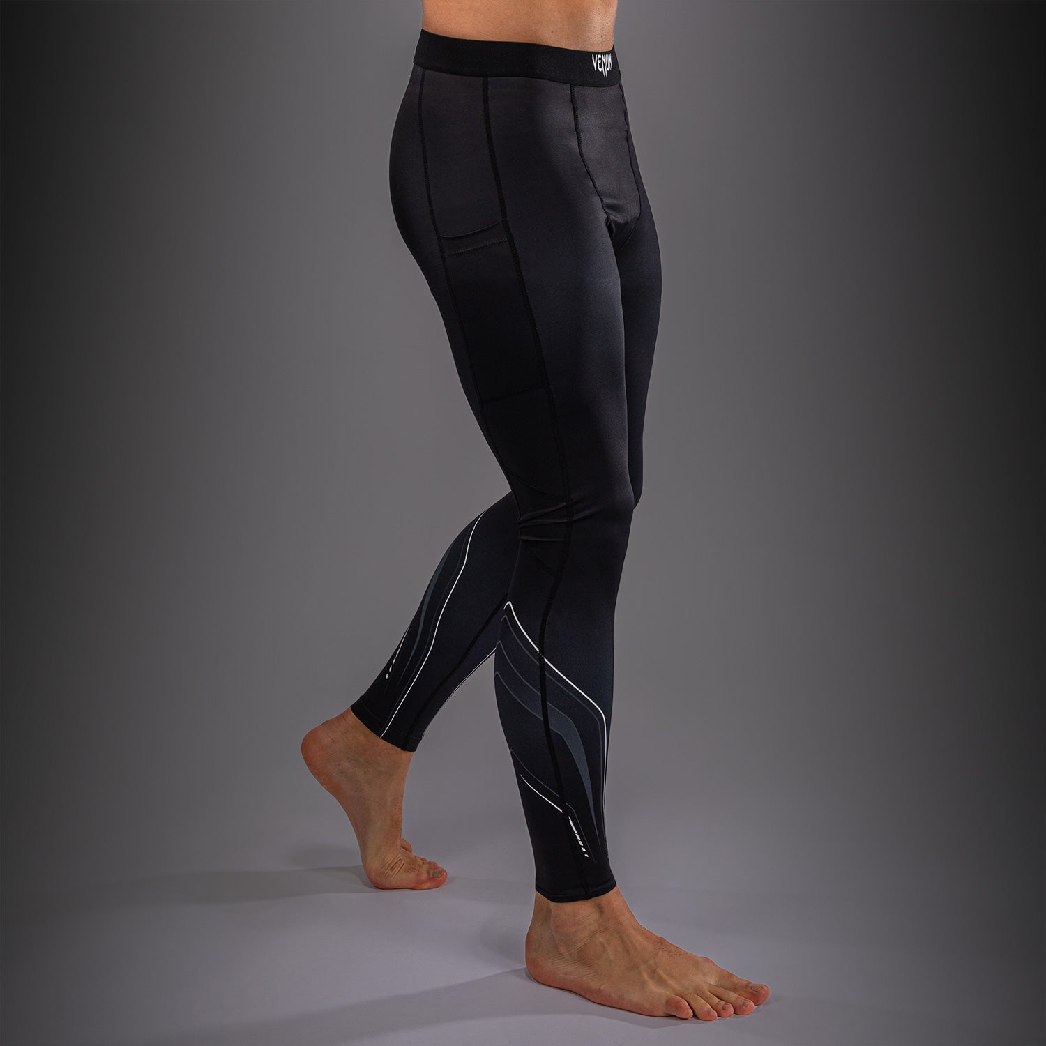 Spats Venum Streamline – Noir/Blanc - product-type_Pantalons de Compression