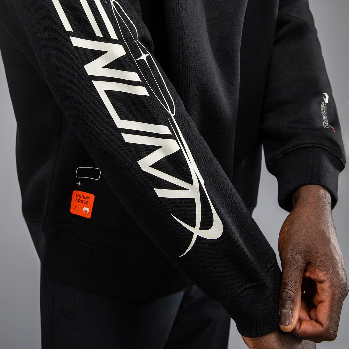 Sweat col Zippé Venum Eclipse – Noir/Ivoire - product-type_Sweatshirts