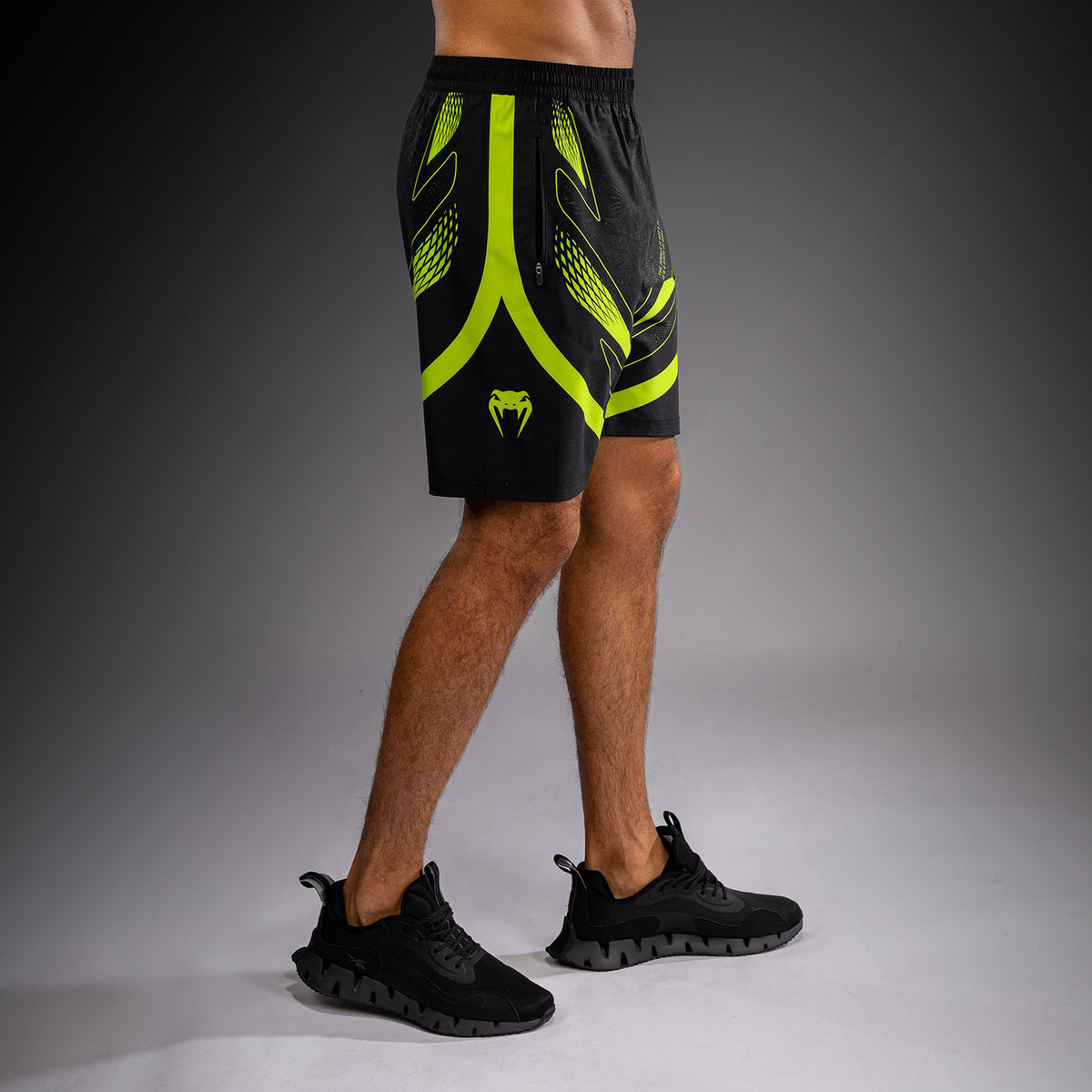 Short d’entraînement Venum Amazonia Reborn - Noir/Vert