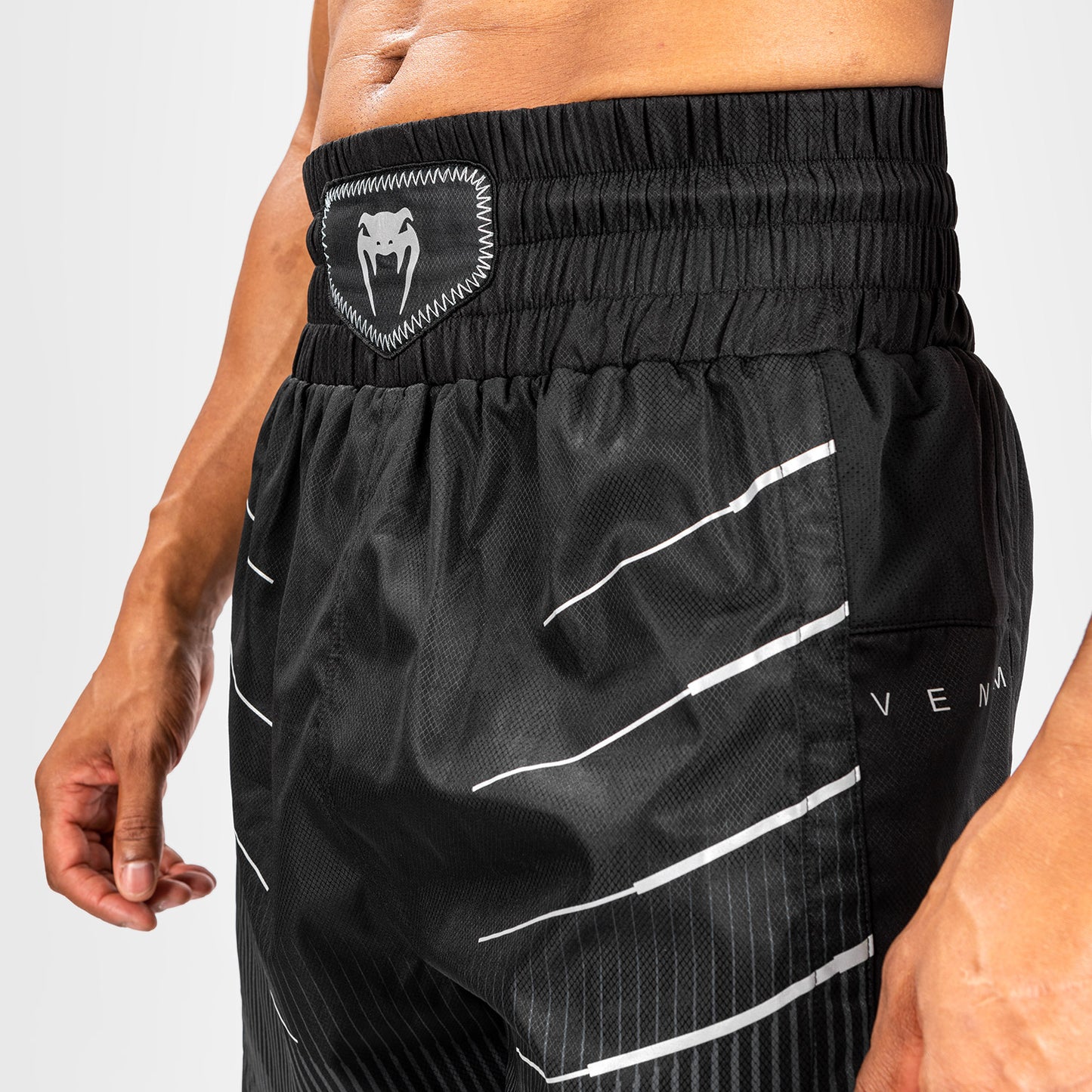 Short de Boxe Venum Biomecha – Noir/Gris - product-type_Shorts de boxe