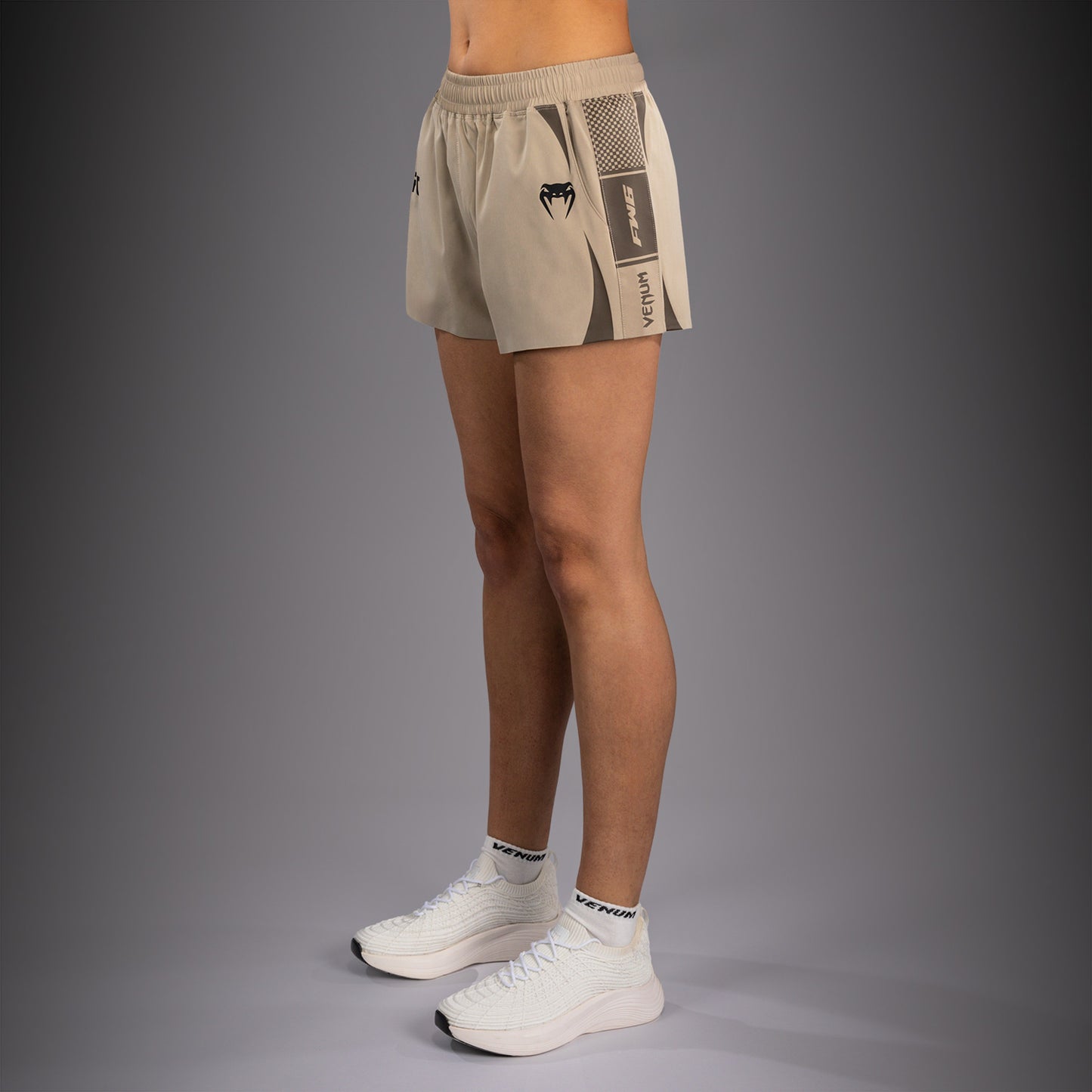 Short Technique pour Femme Venum UFC Unity by Venum Authentic Fight Week - Sable