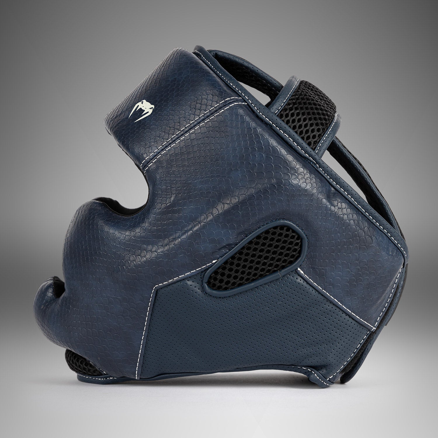Casque de Protection Venum Impact Evo Scales – Bleu Minuit - product-type_Casques de boxe