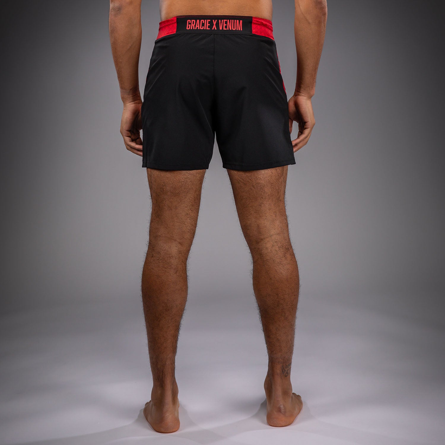 Short de Combat Venum x Roger Gracie Signature - Noir/Rouge - product-type_Shorts de MMA