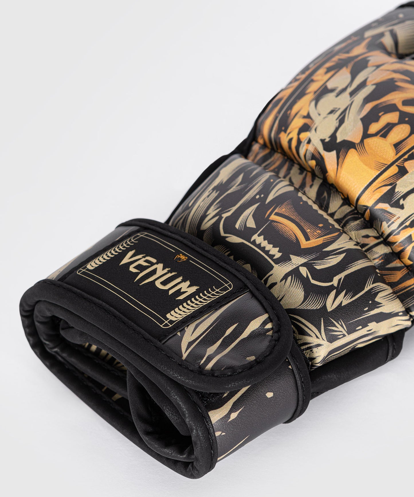 Gants MMA Venum Tiger pour Hommes - Noir/Orange Néon - product-type_Gants de MMA