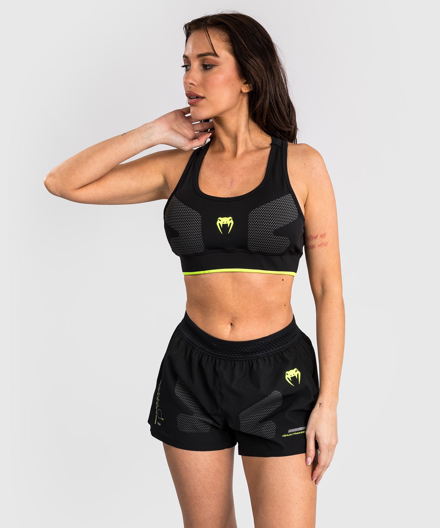 Brassière de sport Venum Training Camp 4.0 - Noir/Vert Fluo - product-type_Brassières de sport