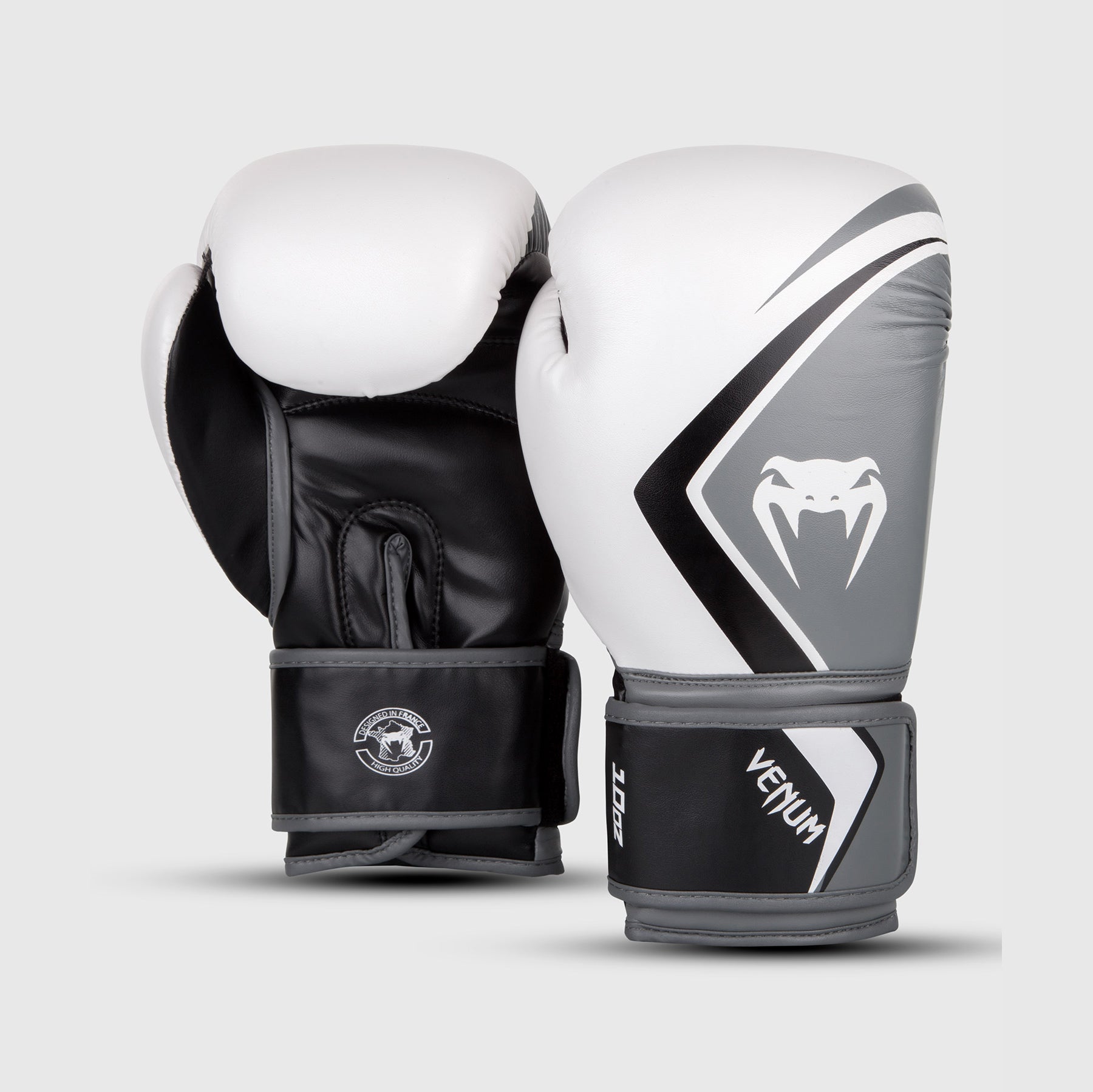 Gants de boxe Venum Contender 2.0 - Blanc/Gris-Noir - product-type_Gants de boxe