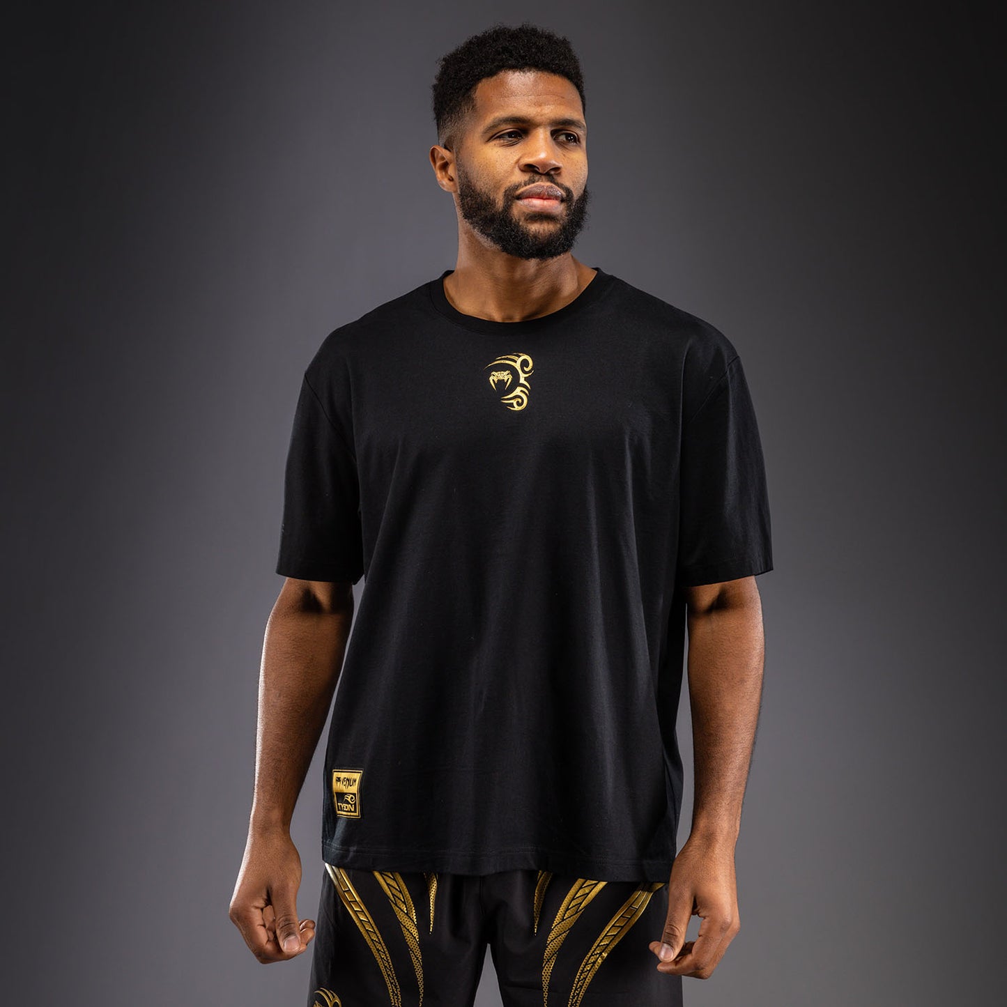 T-shirt Venum x Mike Tyson Tiger - Noir/Or - product-type_T-Shirts