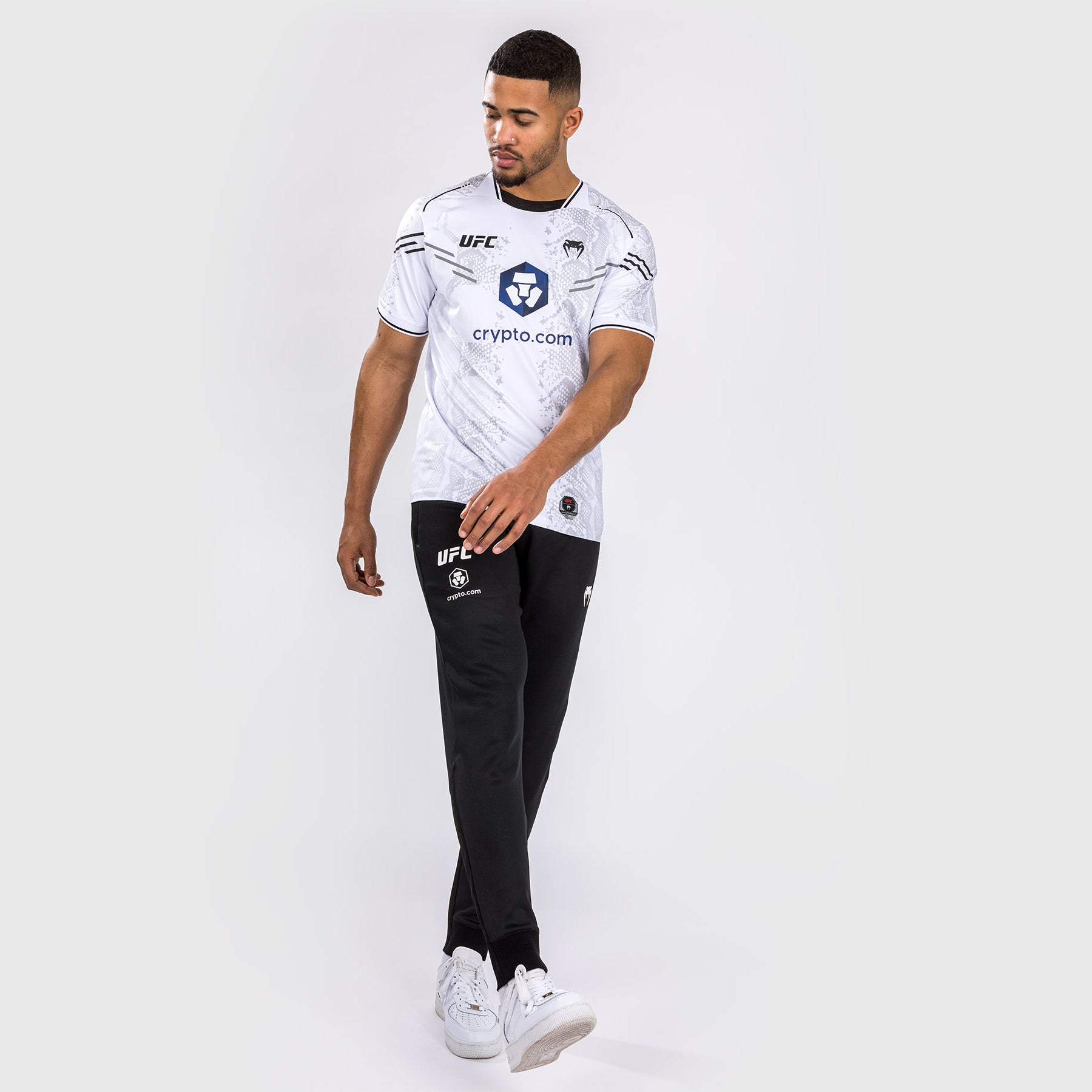 T-shirt Technique Personnalisé pour Hommes UFC Adrenaline by Venum Authentic Fight Night - Blanc - product-type_T-Shirts Dry Tech