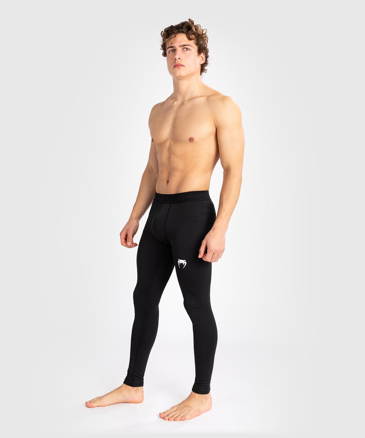 Pantalon de compression pour hommes Venum Contender - Noir/Blanc - Pantalons