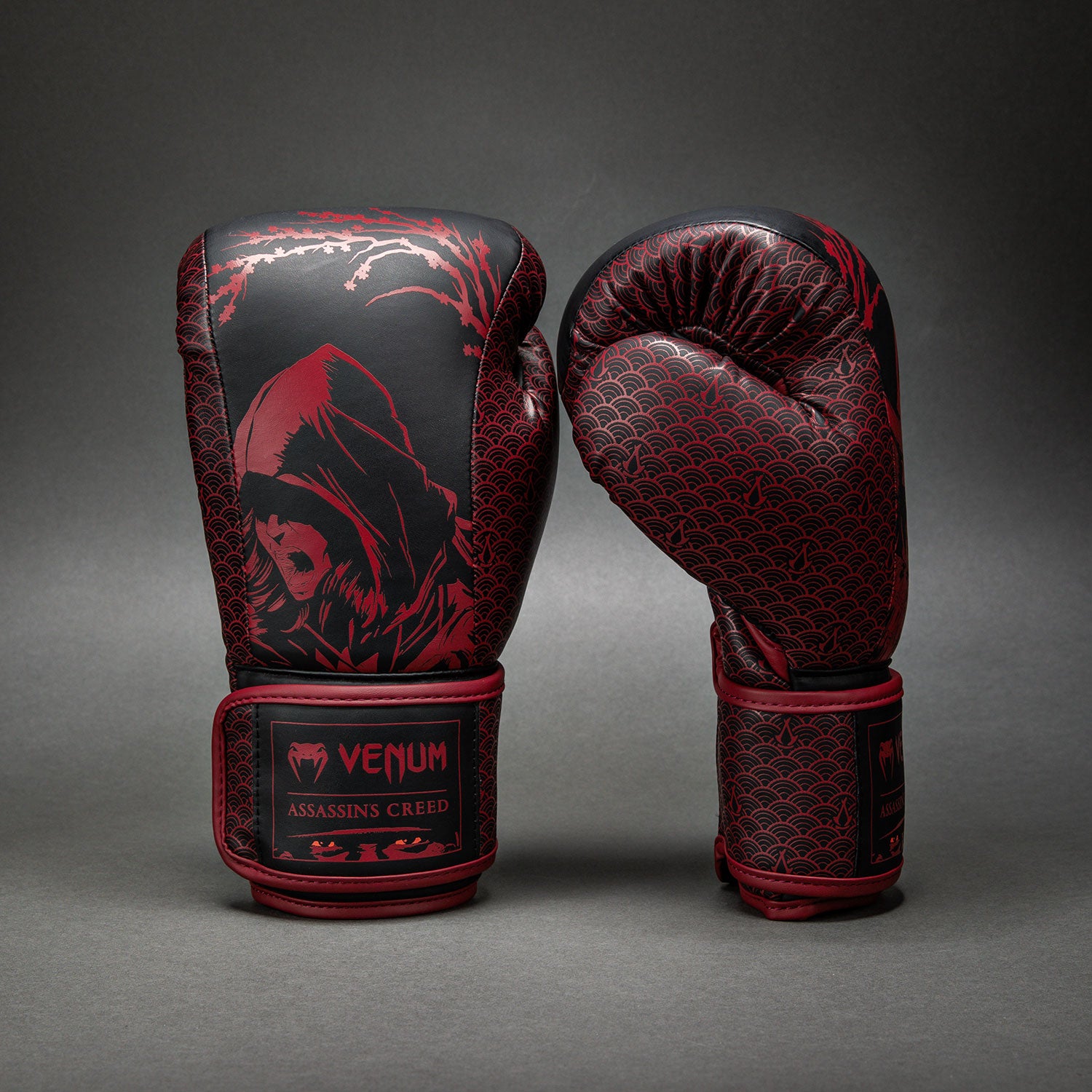 Gants de boxe Venum x Assassin's Creed Shadows - Bordeaux/Noir - product-type_Gants de boxe