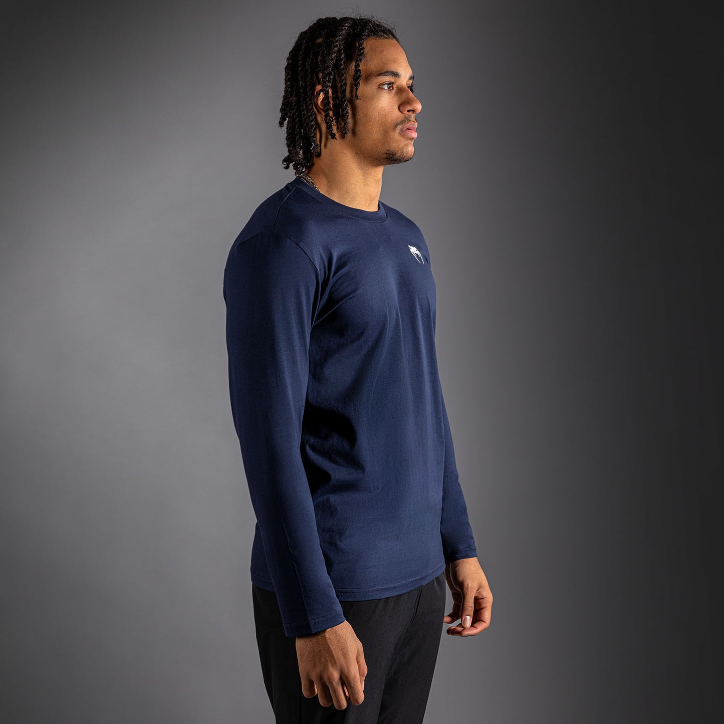 T-shirt à manches Longues Venum Lineup - Bleu Marine/Blanc - product-type_T-Shirts