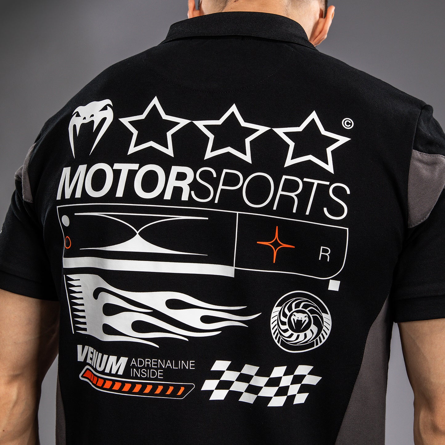 Polo en Coton Venum Motorsport - Noir Profond - product-type_Polos