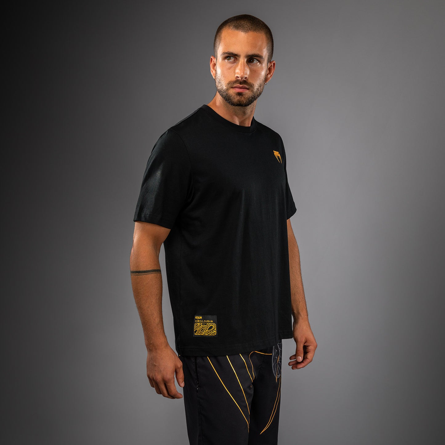 T-shirt Venum Serpenti – Noir/Argent/Or - product-type_T-Shirts