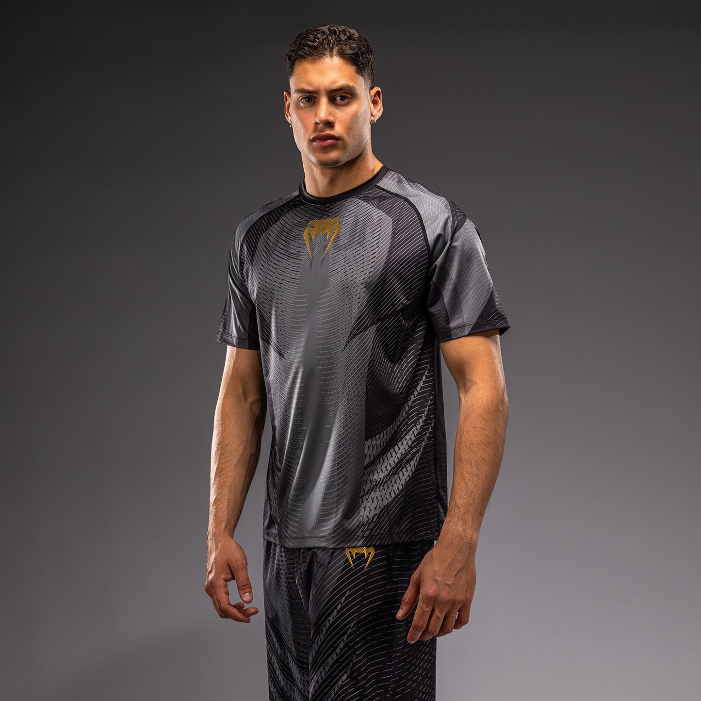 T-shirt Dry Tech Venum Galactic 3.0 - Noir/Or