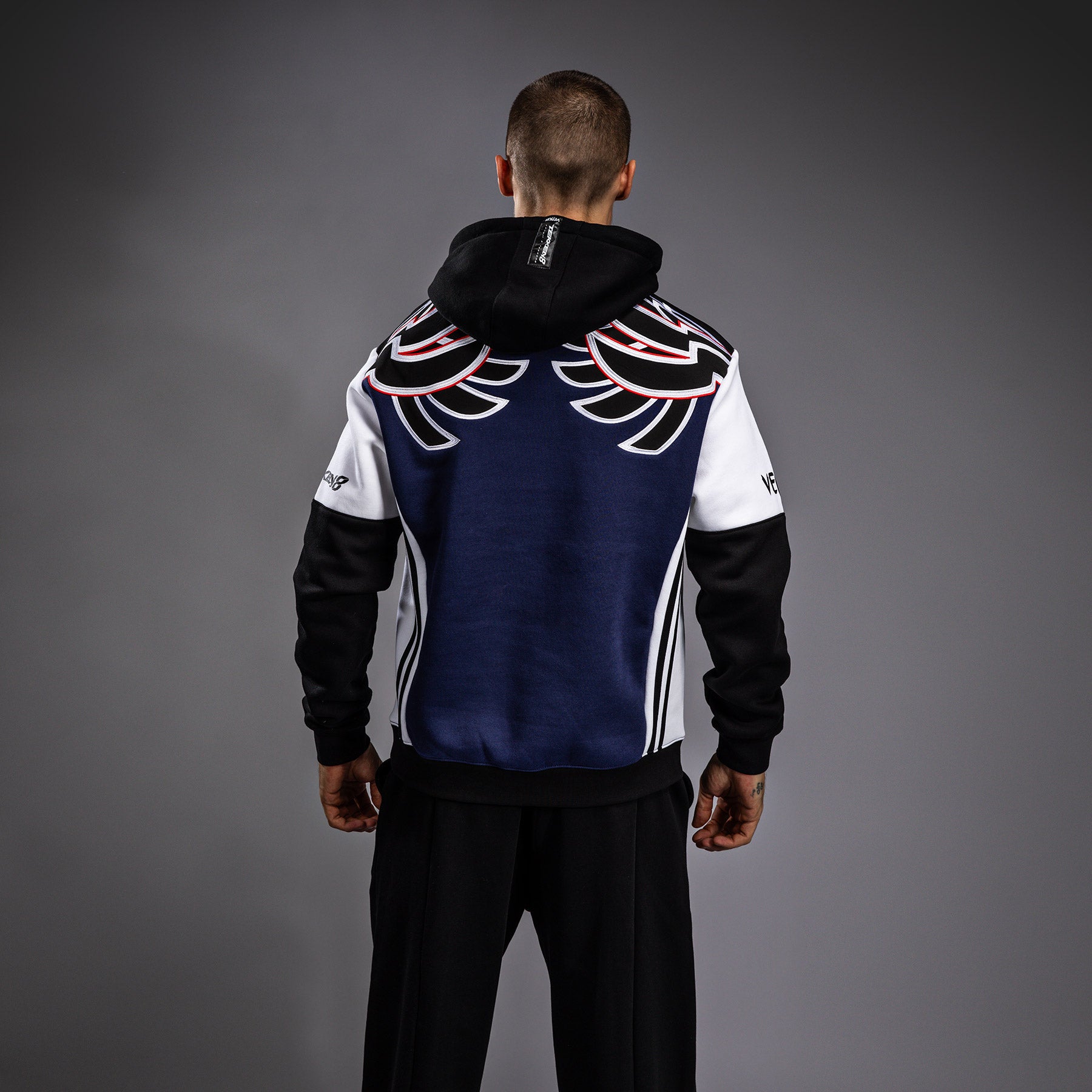 Sweatshirt à capuche Venum x TEKKEN 8 - Jin Kazama - Bleu/Noir/Blanc - product-type_Sweatshirts