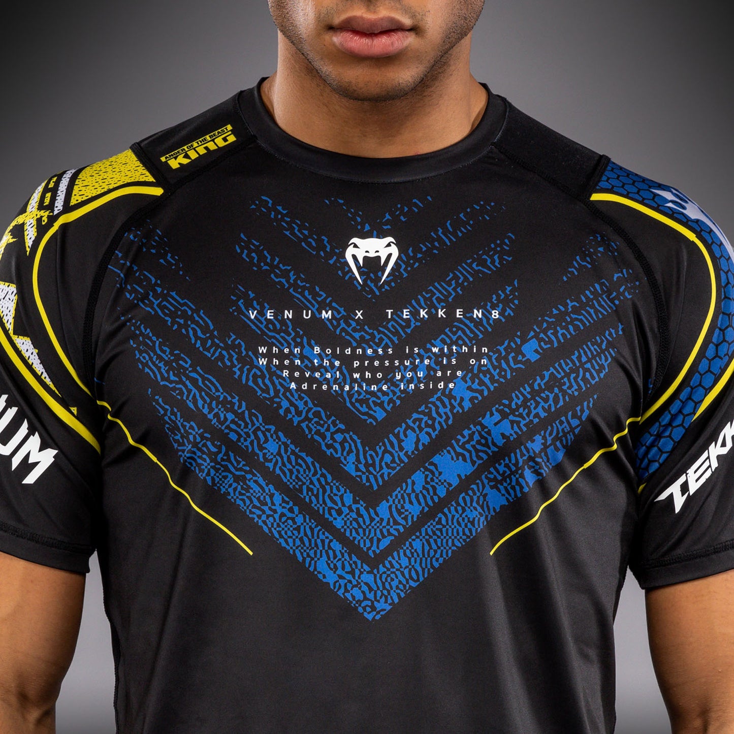 T-shirt Dry Tech King Venum x TEKKEN 8 - Noir/Jaune - product-type_T-Shirts Dry Tech