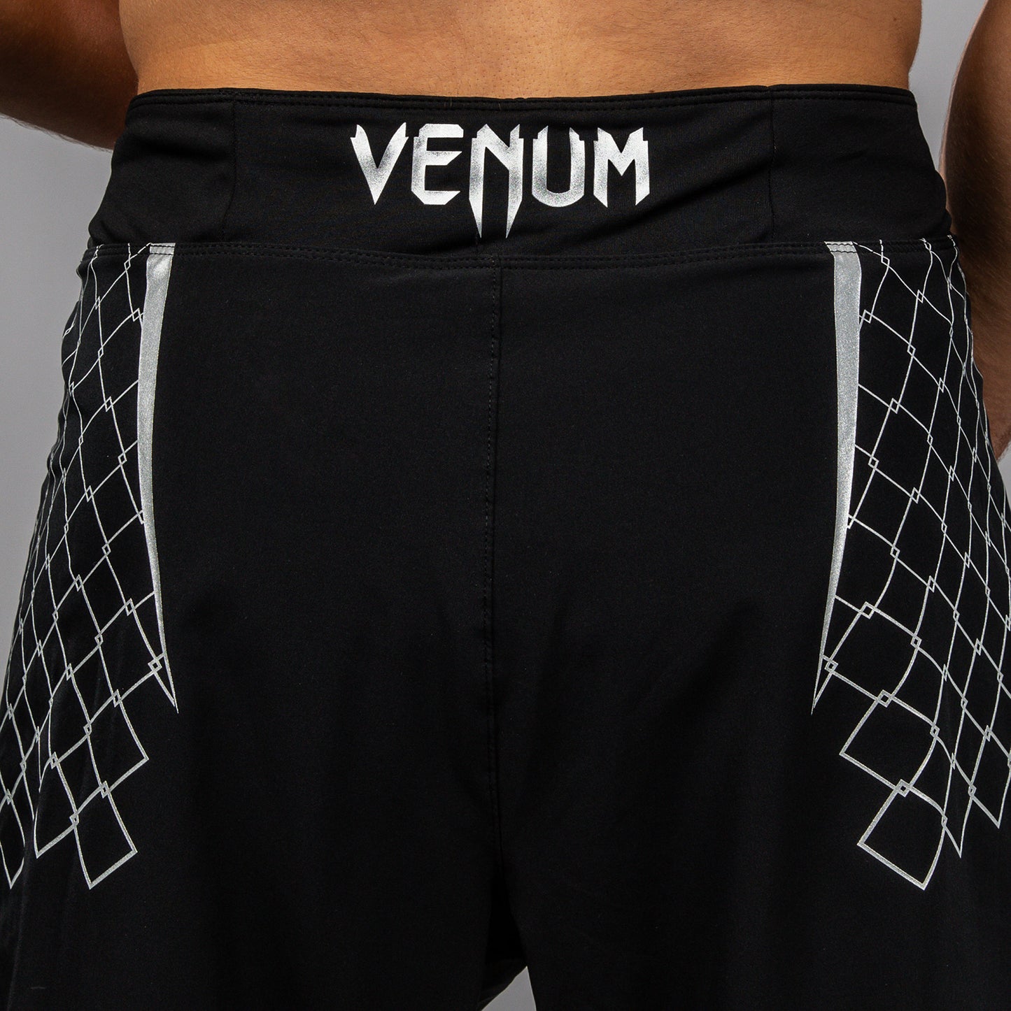 Short de Combat pour Hommes Venum x WOW FC - Noir/ Gris - product-type_Shorts de MMA