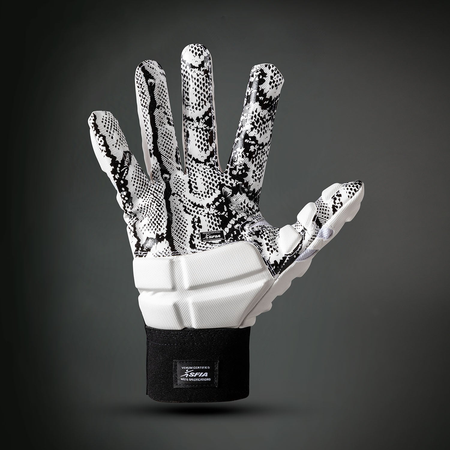 Gants de football Venum Elite Xtp blancs et noirs - product-type_Football Gloves