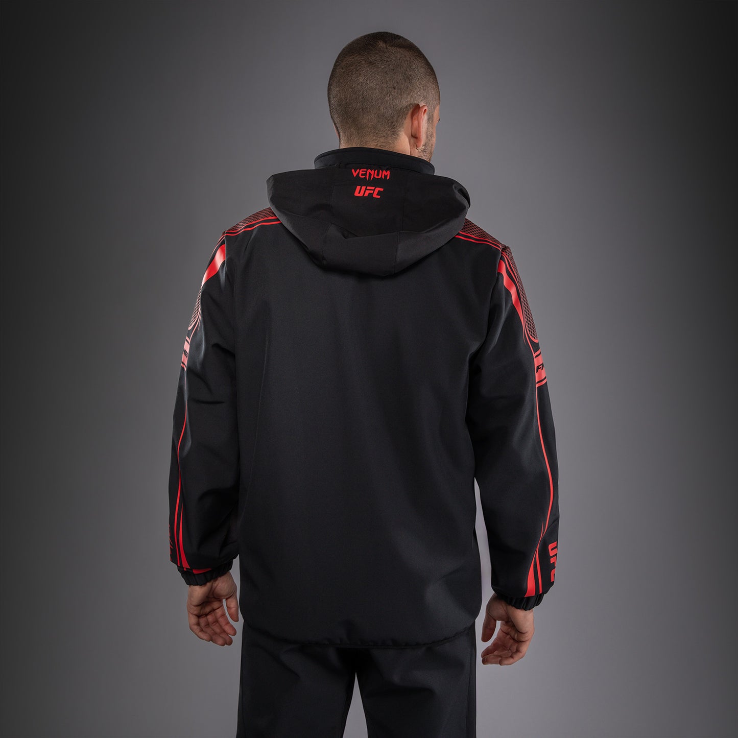 Sweat à Capuche Zippé pour Homme Venum UFC Unity by Venum Authentic Fight Week - Noir
