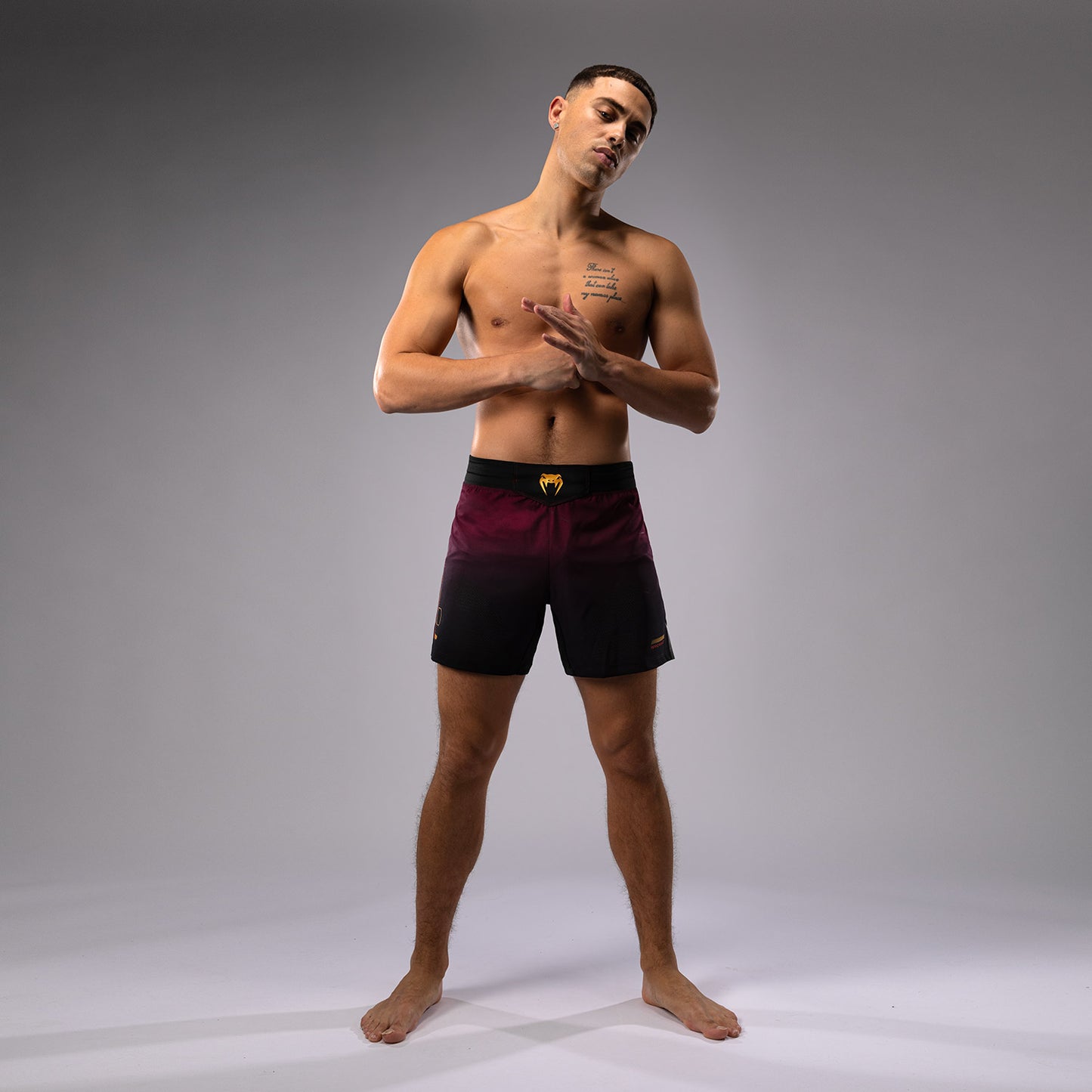 Short de Combat Venum Tactical XT- Noir/Bordeaux/Or - product-type_Shorts de MMA